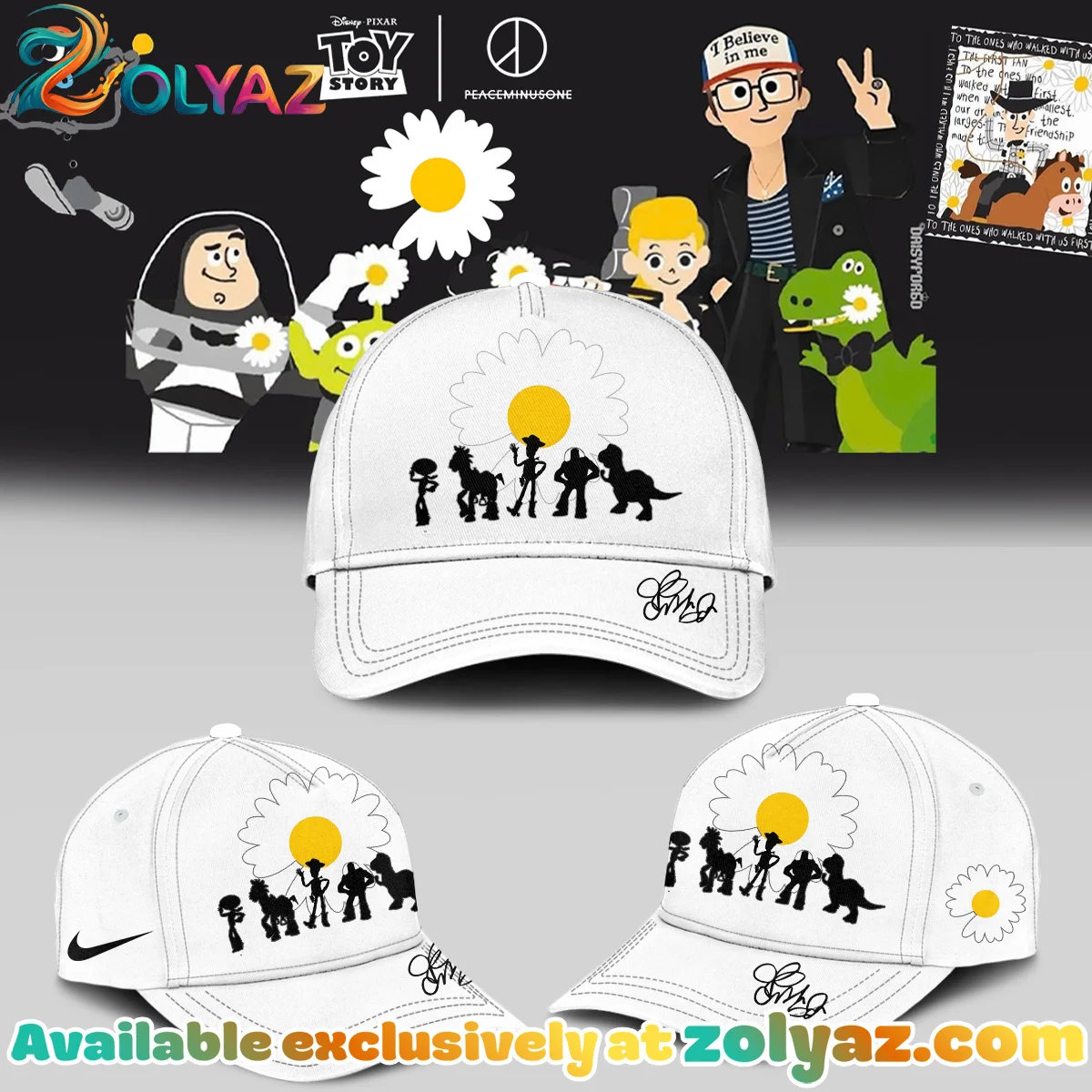 G-Dragon PEACEMINUSONE x TOY STORY Cap (Design 1)