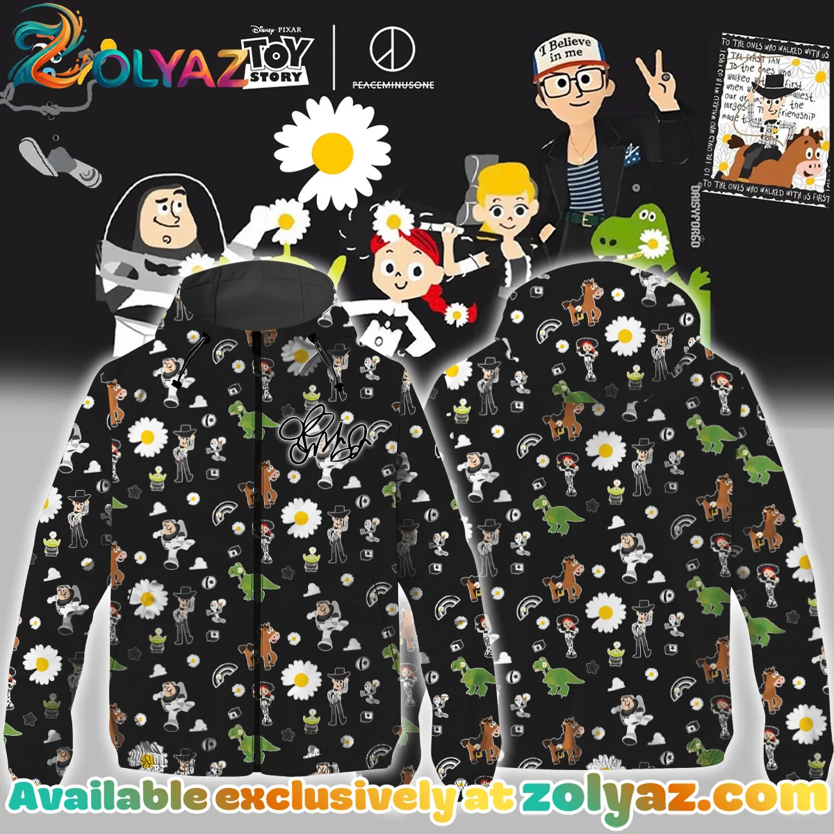 G-Dragon PEACEMINUSONE x TOY STORY Jacket (Design 2)