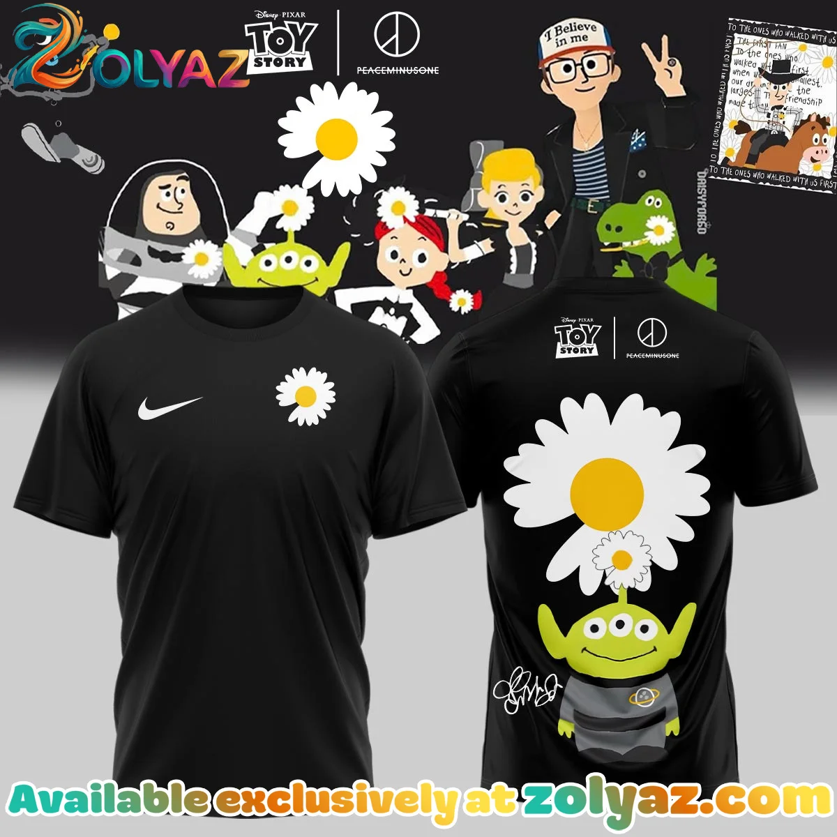 G-Dragon PEACEMINUSONE x TOY STORY T-Shirt & Hoodie (Release 8)