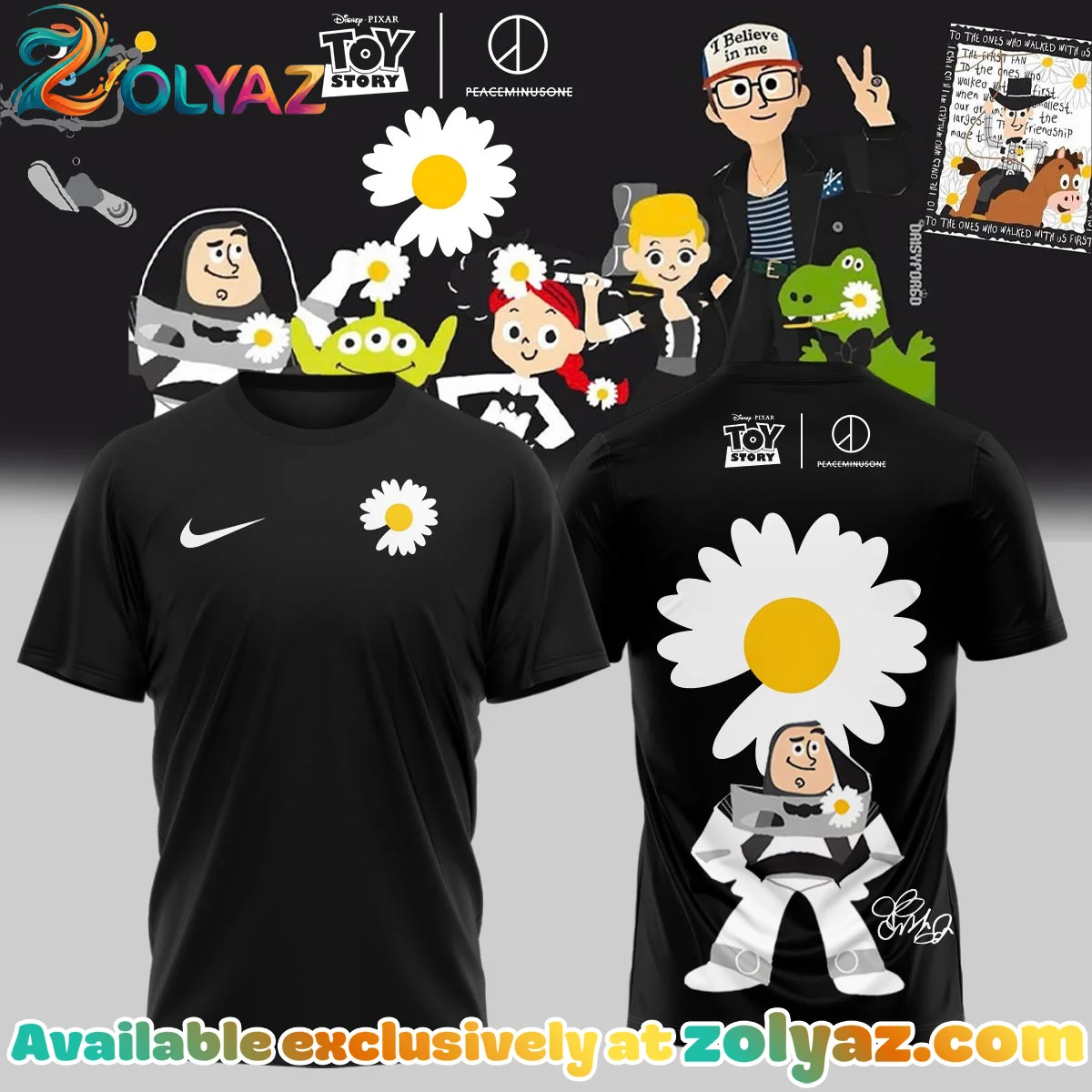 G-Dragon PEACEMINUSONE x TOY STORY Shirt & Hoodie [Batch 4]