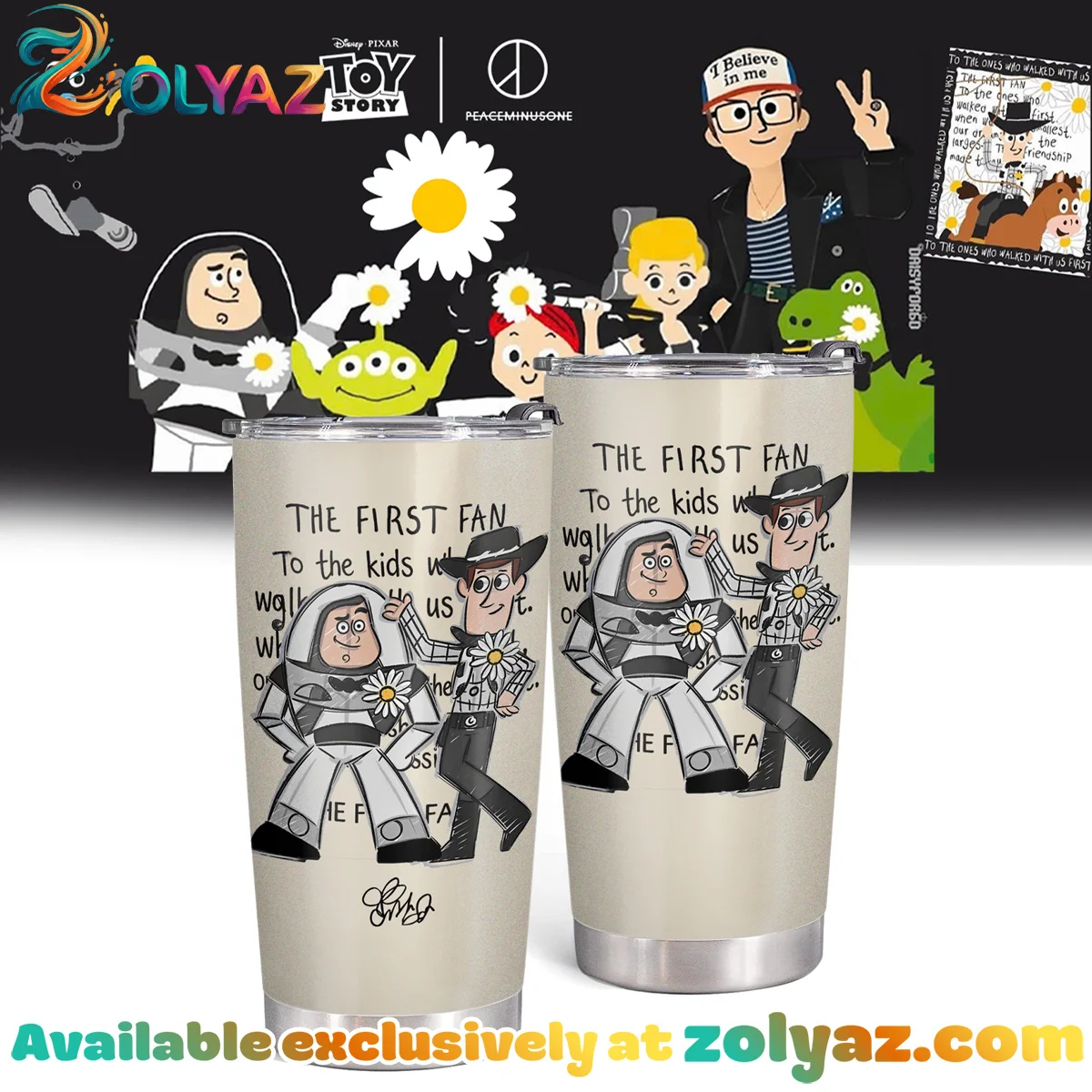 G-Dragon PEACEMINUSONE x TOY STORY Tumbler [Drop 16]