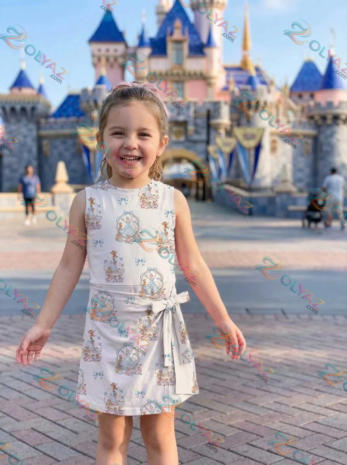 Girls Cinderella Coquette Athletic Dress - Tennis Dress Skirt, Family Matching Disney Outfit Girls Cinderella Coquette Athletic Dress - Tennis Dress Skirt, Family Matching Disney Outfit