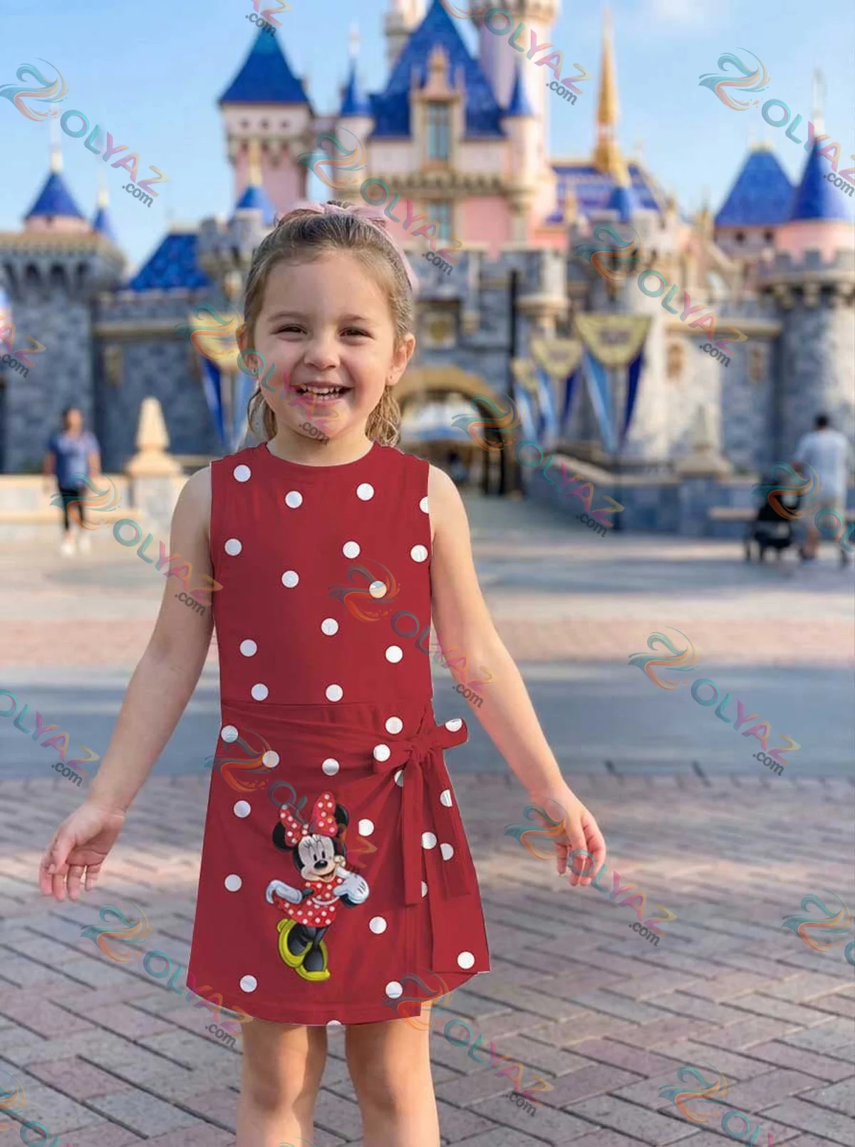 Girls Classic Minnie Red Polka Dot Athletic Dress - Tennis Dress Skirt, Family Matching Disney Outfit Girls Classic Minnie Red Polka Dot Athletic Dress - Tennis Dress Skirt, Family Matching Disney Outfit