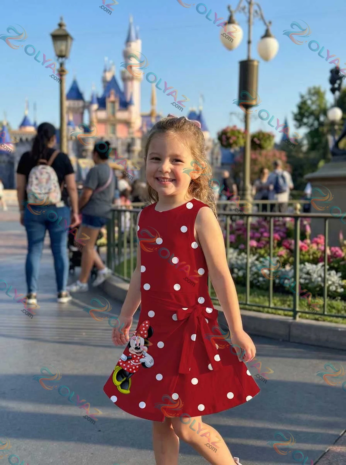 Girls Classic Minnie Red Polka Dot Athletic Dress - Tennis Dress Skirt, Family Matching Disney Outfit Girls Classic Minnie Red Polka Dot Athletic Dress - Tennis Dress Skirt, Family Matching Disney Outfit