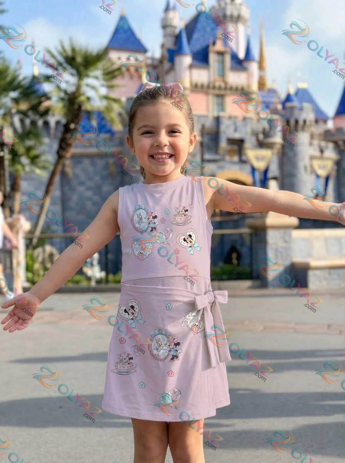 Girls Coquette Mickey Minnie Athletic Dress - Tennis Dress Skirt, Family Matching Disney Outfit Girls Coquette Mickey Minnie Athletic Dress - Tennis Dress Skirt, Family Matching Disney Outfit