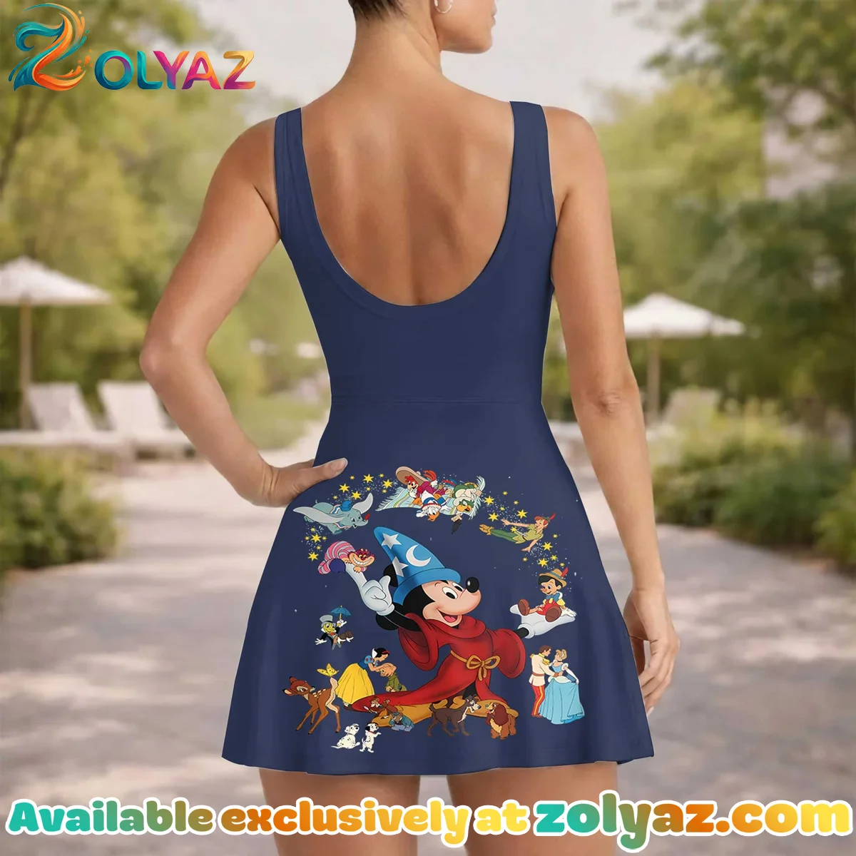 Girls Disney Classics Magic Kingdom Athletic Dress - Tennis Dress Skirt, Family Matching Disney Outfit Girls Disney Classics Magic Kingdom Athletic Dress - Tennis Dress Skirt, Family Matching Disney Outfit