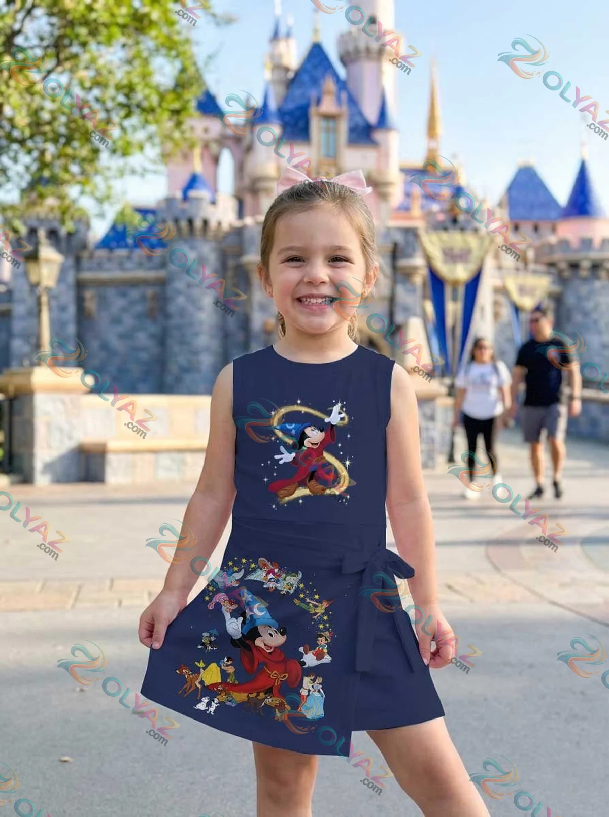 Girls Disney Classics Magic Kingdom Athletic Dress - Tennis Dress Skirt, Family Matching Disney Outfit Girls Disney Classics Magic Kingdom Athletic Dress - Tennis Dress Skirt, Family Matching Disney Outfit