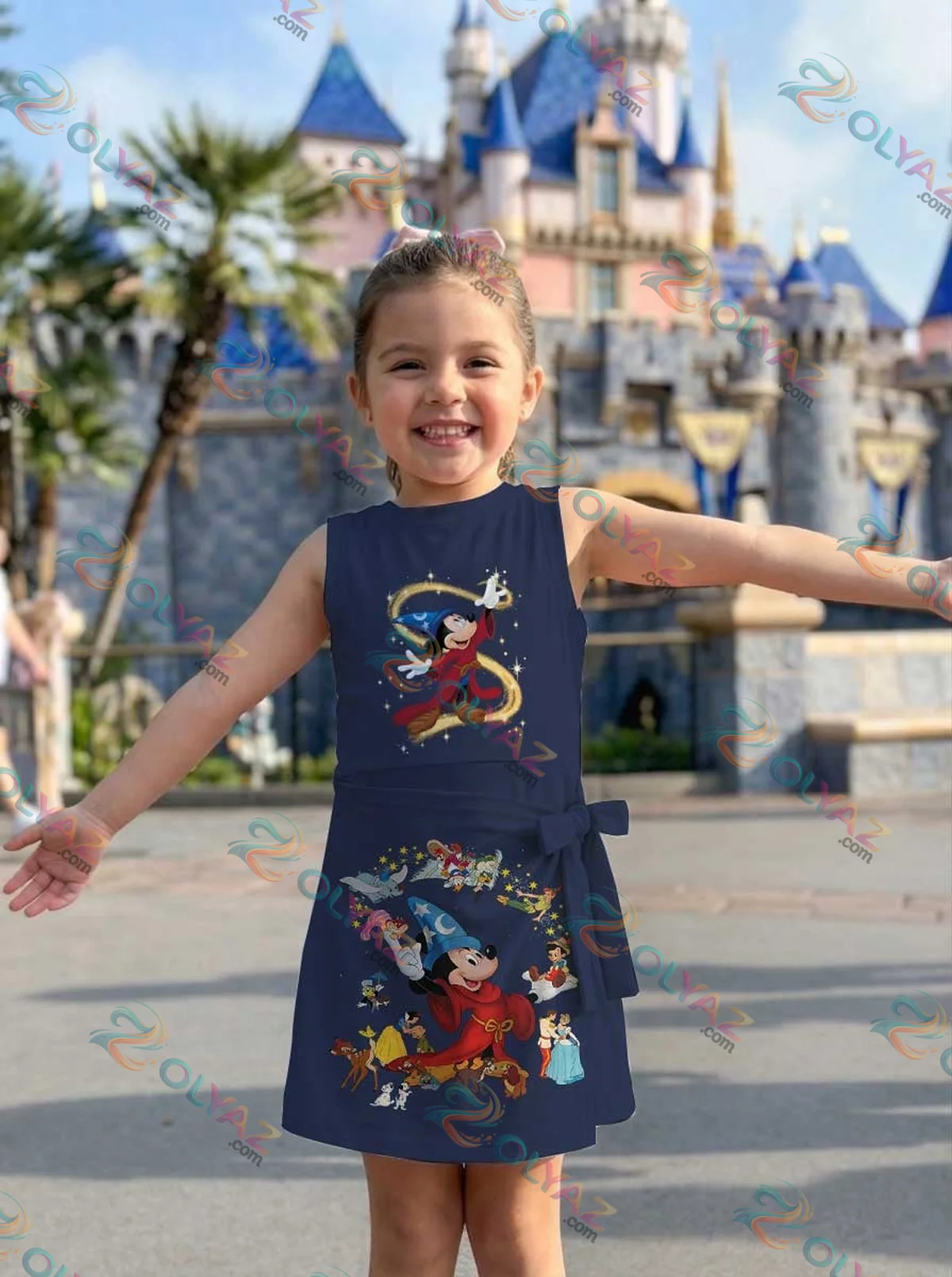 Girls Disney Classics Magic Kingdom Athletic Dress - Tennis Dress Skirt, Family Matching Disney Outfit Girls Disney Classics Magic Kingdom Athletic Dress - Tennis Dress Skirt, Family Matching Disney Outfit