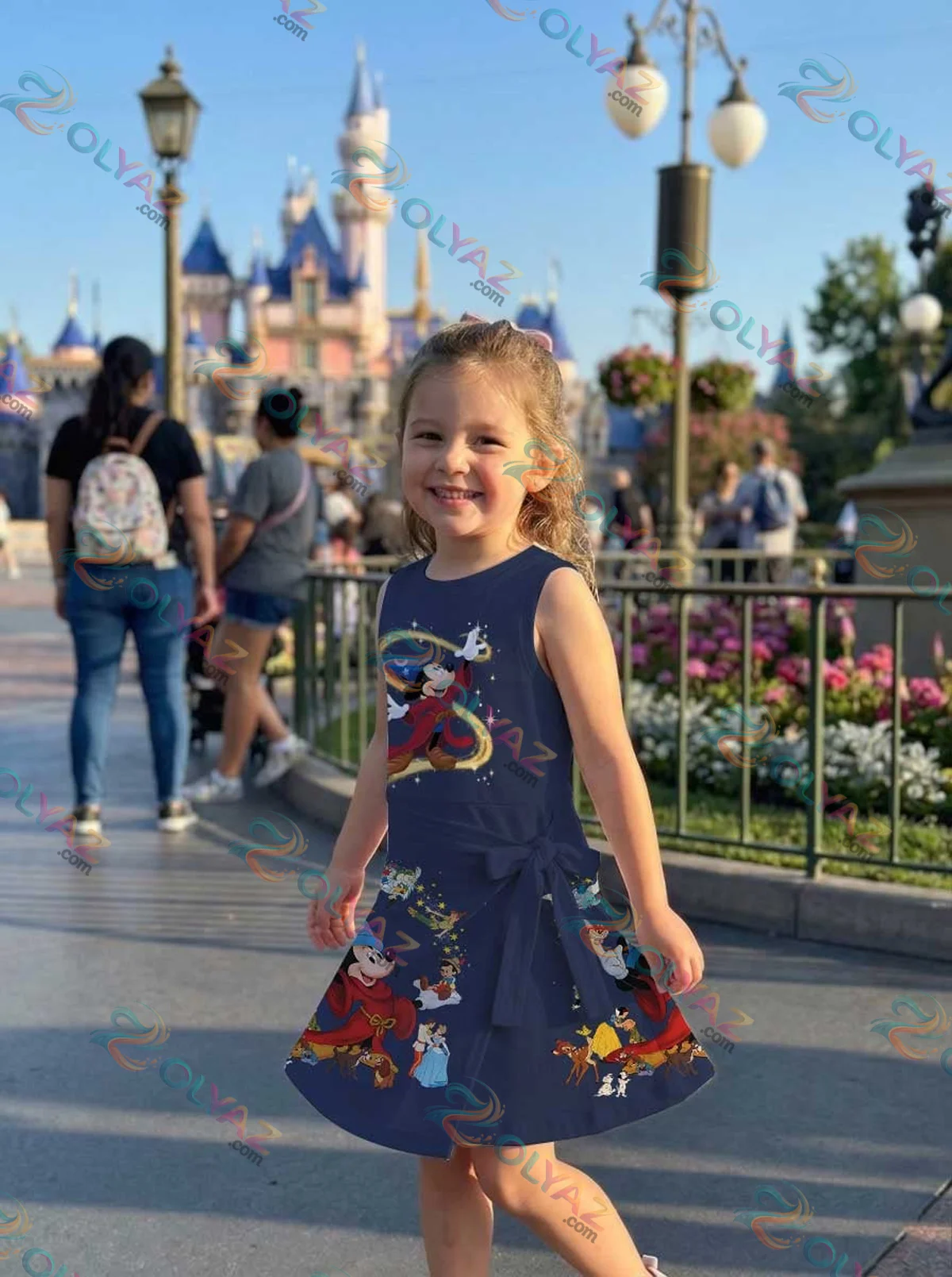 Girls Disney Classics Magic Kingdom Athletic Dress - Tennis Dress Skirt, Family Matching Disney Outfit Girls Disney Classics Magic Kingdom Athletic Dress - Tennis Dress Skirt, Family Matching Disney Outfit