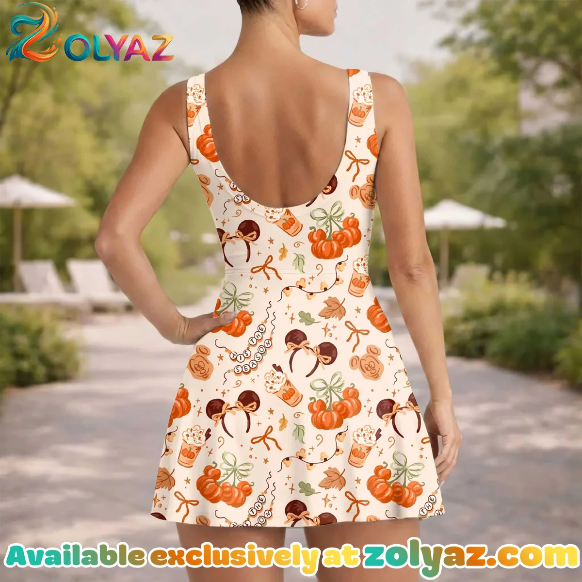 Girls Disney Fall Mickey Ears Athletic Dress - Tennis Dress Skirt, Family Matching Outfit Girls Disney Fall Mickey Ears Athletic Dress - Tennis Dress Skirt, Family Matching Outfit