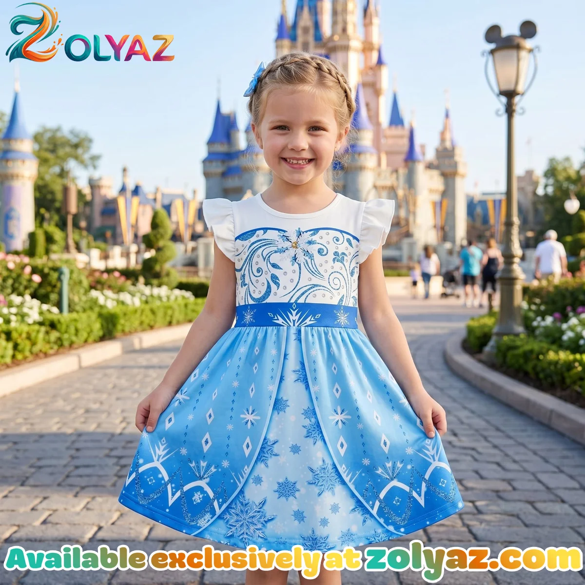 Disney Frozen Elsa Skater Dress