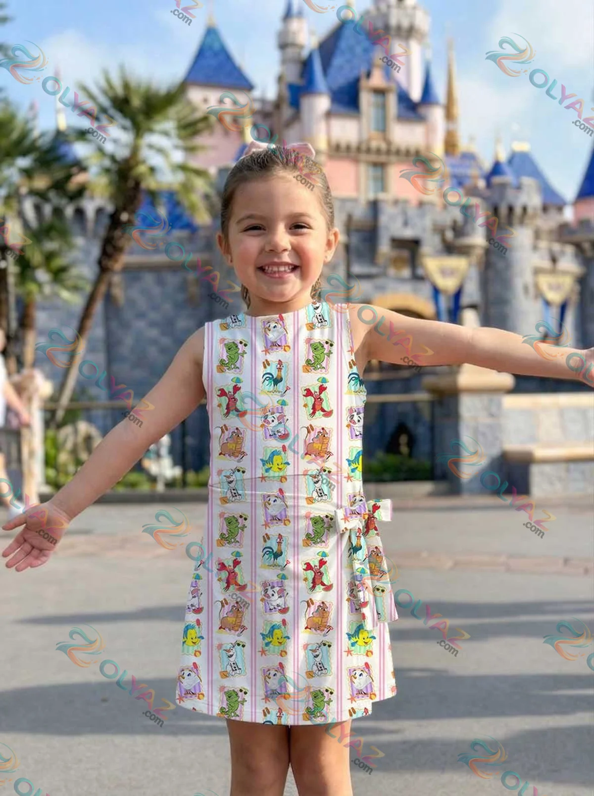 Girls Disney Magical Summer Athletic Dress - Tennis Dress Skirt, Family Matching Vacation Outfit Girls Disney Magical Summer Athletic Dress - Tennis Dress Skirt, Family Matching Vacation Outfit
