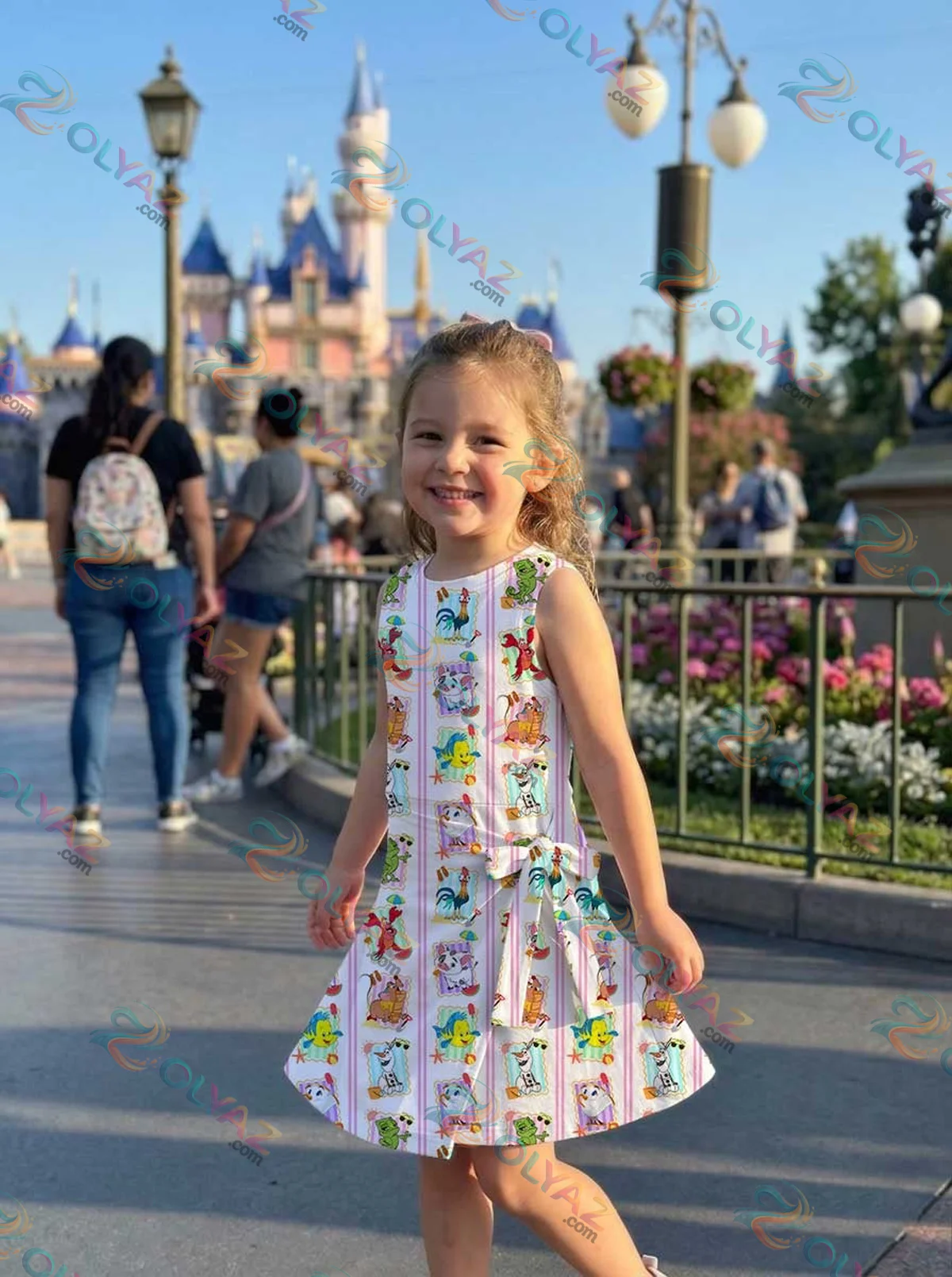 Girls Disney Magical Summer Athletic Dress - Tennis Dress Skirt, Family Matching Vacation Outfit Girls Disney Magical Summer Athletic Dress - Tennis Dress Skirt, Family Matching Vacation Outfit