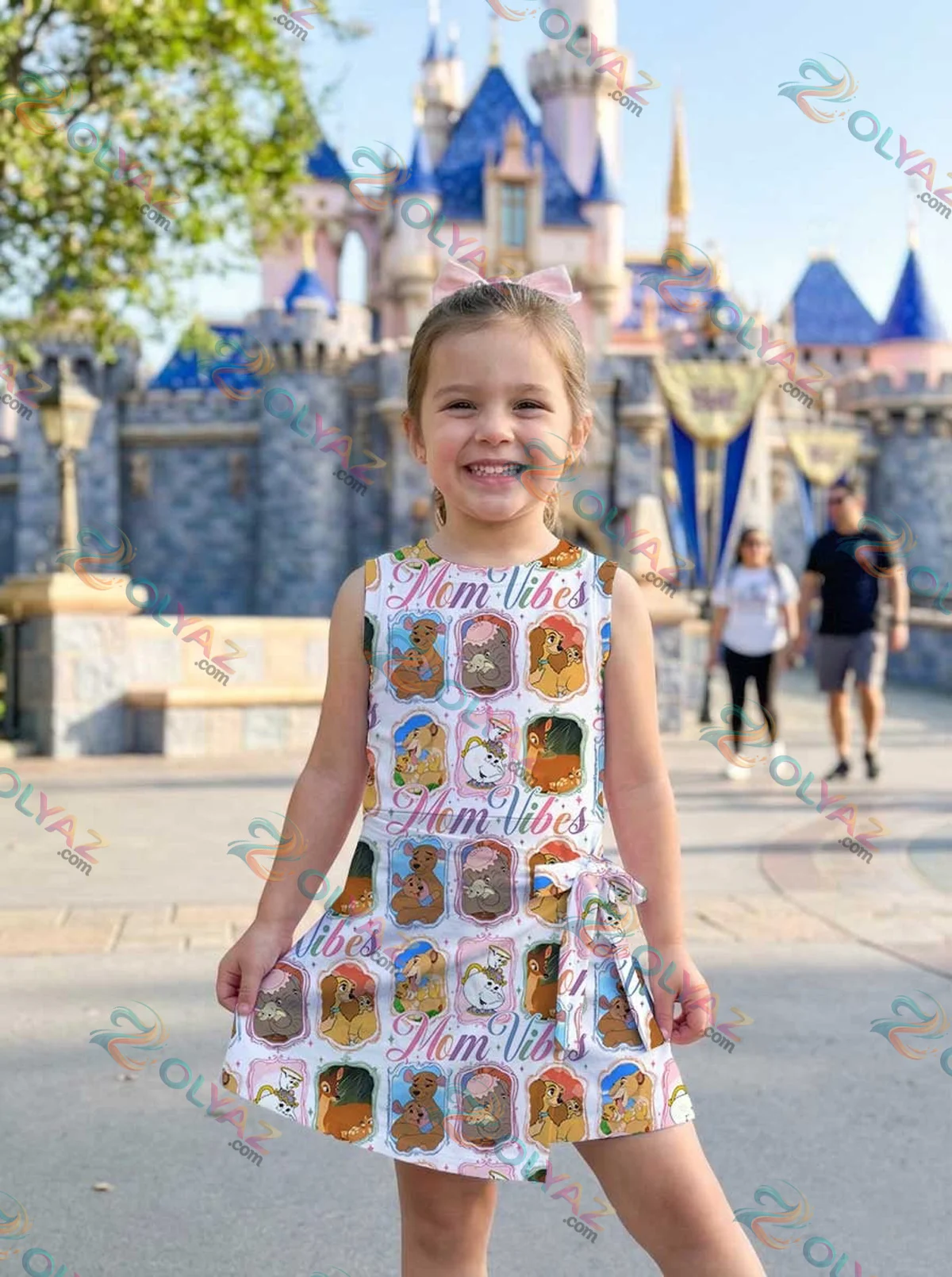 Girls Disney Mom Vibes Athletic Dress - Tennis Dress Skirt, Family Matching Outfit Girls Disney Mom Vibes Athletic Dress - Tennis Dress Skirt, Family Matching Outfit