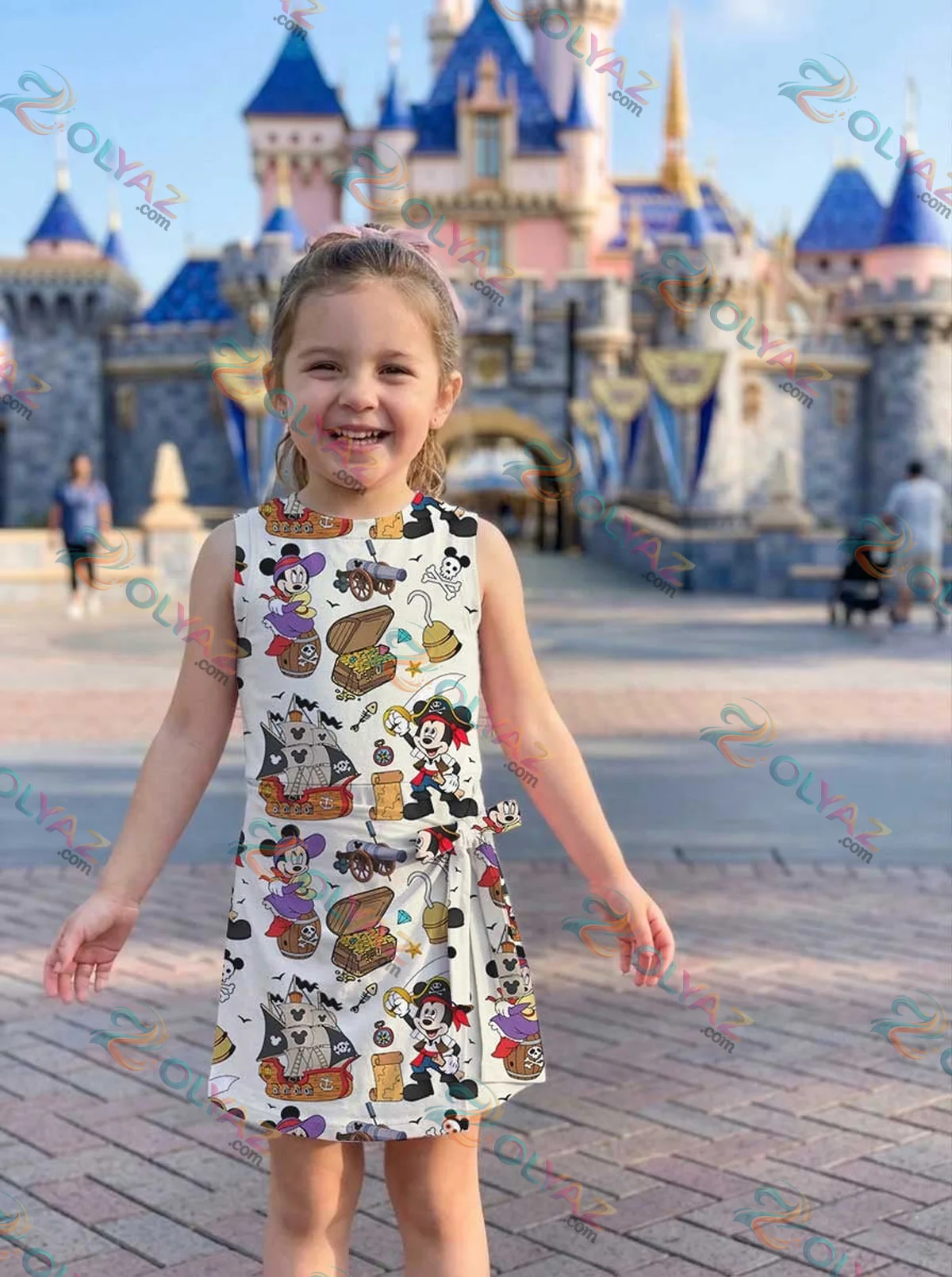 Girls Disney Pirate Adventure Athletic Dress - Tennis Dress Skirt, Family Matching Disney Outfit Girls Disney Pirate Adventure Athletic Dress - Tennis Dress Skirt, Family Matching Disney Outfit