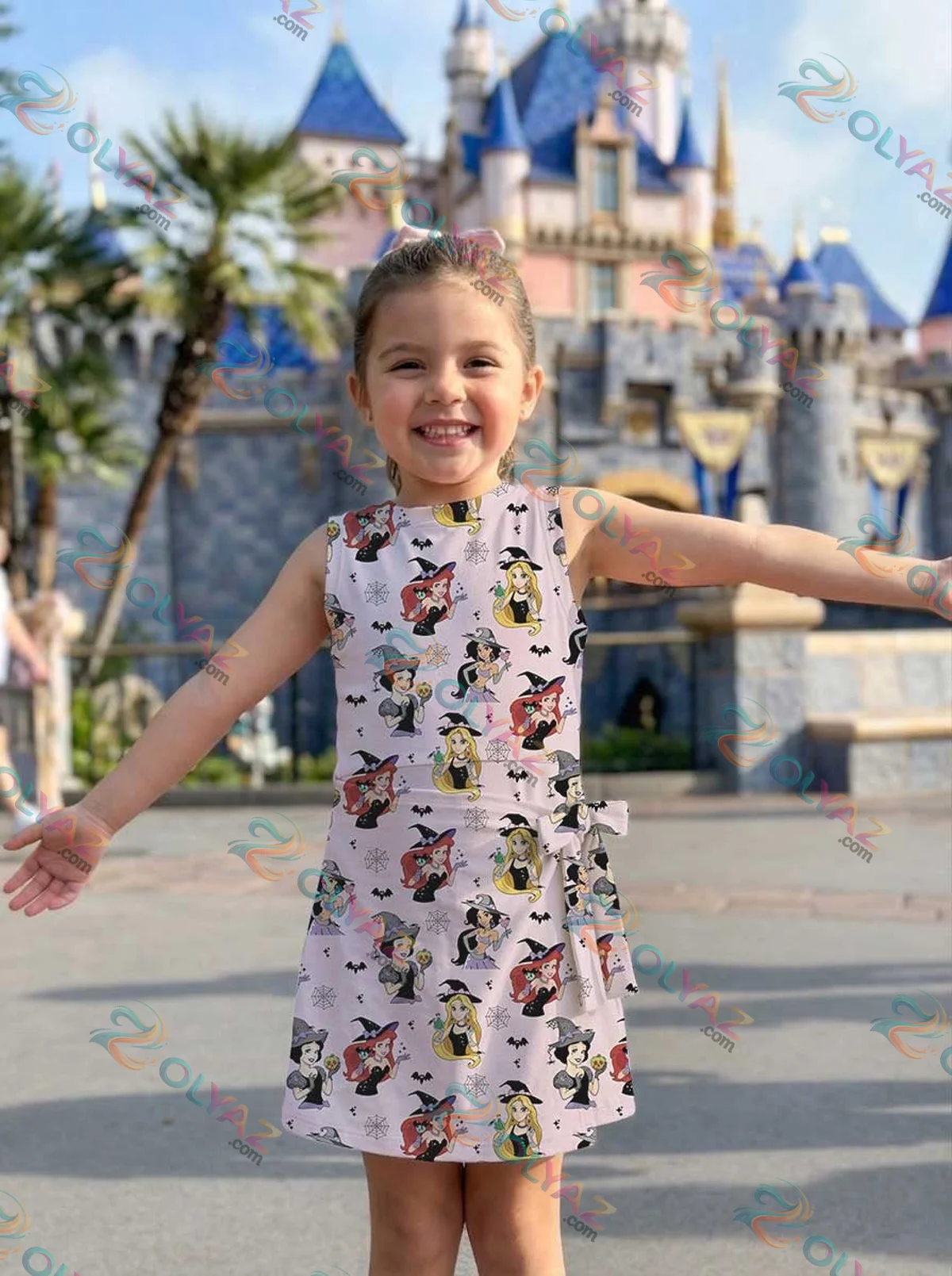 Girls Disney Princess Halloween Athletic Dress - Tennis Dress Skirt, Family Matching Disney Outfit Girls Disney Princess Halloween Athletic Dress - Tennis Dress Skirt, Family Matching Disney Outfit