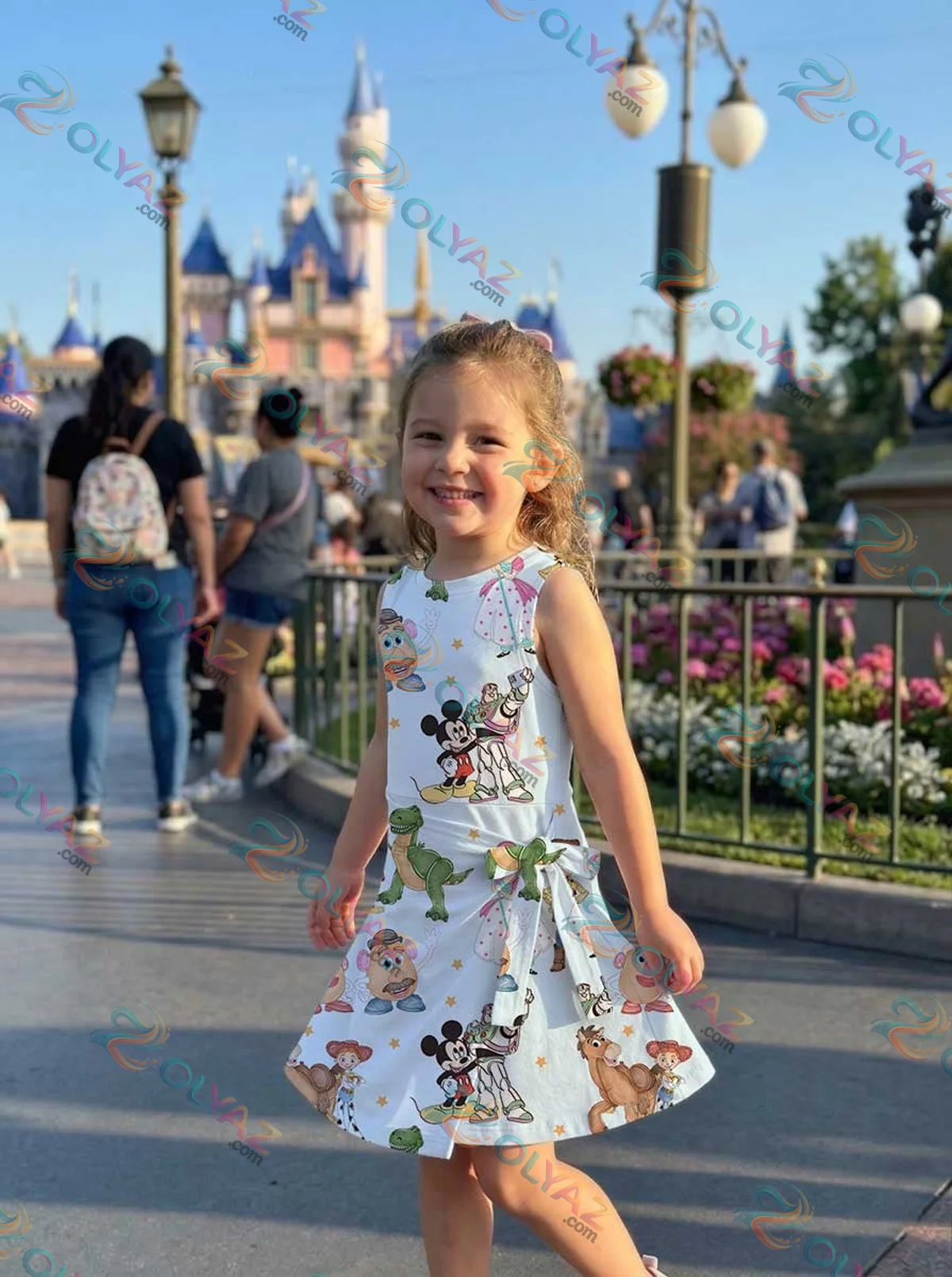 Girls Disney Toy Story Characters Athletic Dress - Tennis Dress Skirt, Family Matching Outfit Girls Disney Toy Story Characters Athletic Dress - Tennis Dress Skirt, Family Matching Outfit