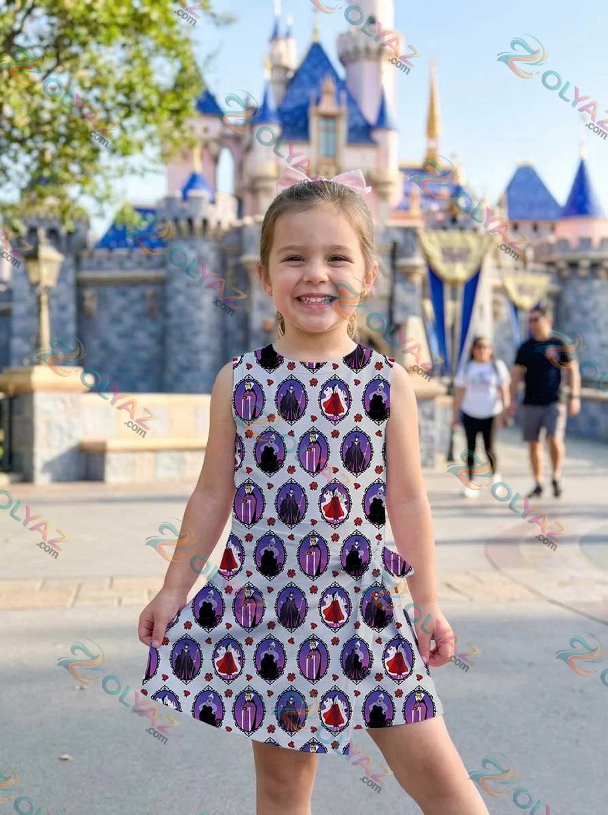 Girls Disney Villains Mirror Athletic Dress - Tennis Dress Skirt, Family Matching Disney Outfit Girls Disney Villains Mirror Athletic Dress - Tennis Dress Skirt, Family Matching Disney Outfit