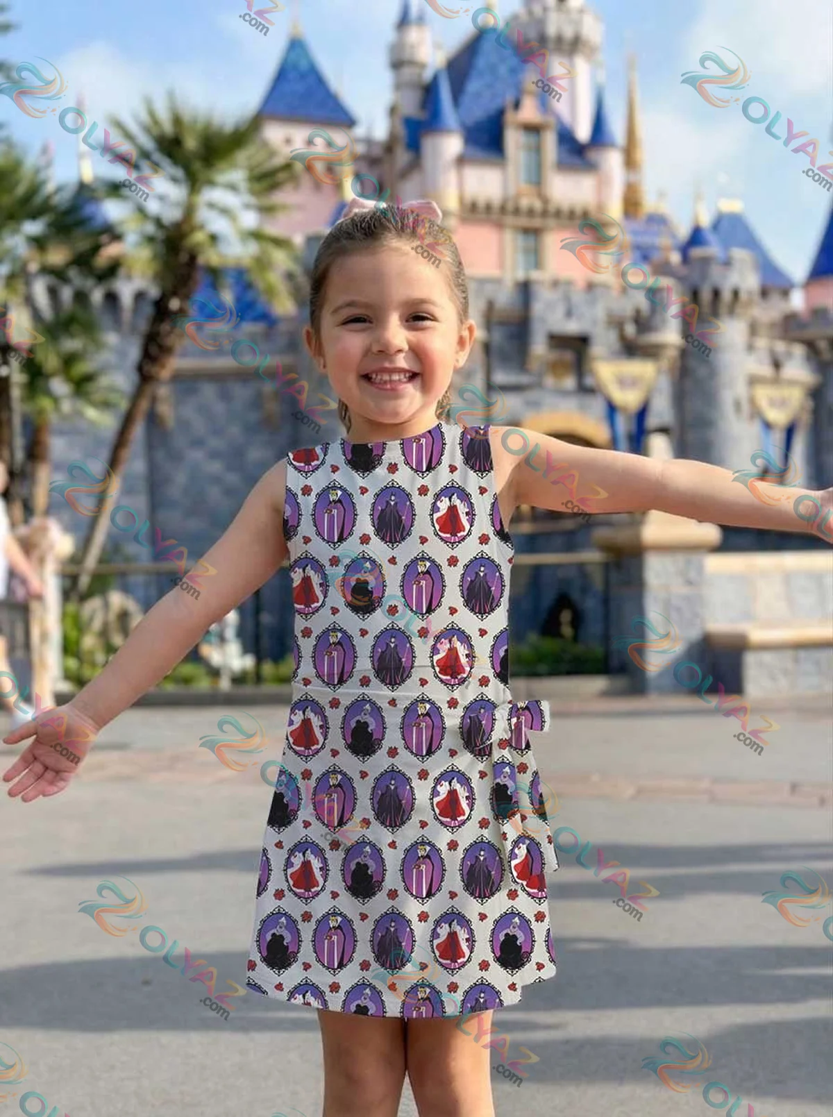Girls Disney Villains Mirror Athletic Dress - Tennis Dress Skirt, Family Matching Disney Outfit Girls Disney Villains Mirror Athletic Dress - Tennis Dress Skirt, Family Matching Disney Outfit
