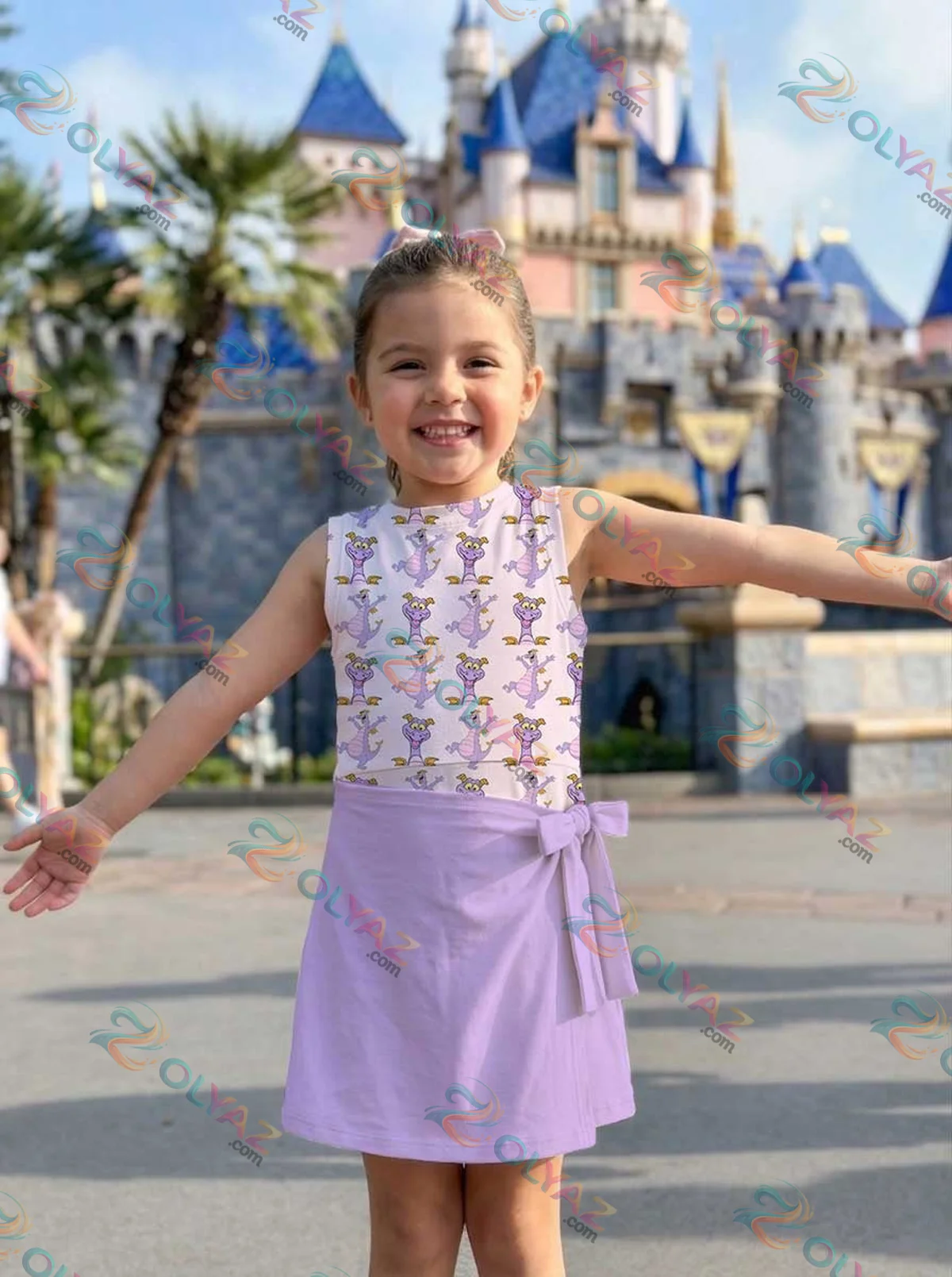 Girls Figment Athletic Dress - Tennis Dress Skirt, Family Matching Disney Outfit Girls Figment Athletic Dress - Tennis Dress Skirt, Family Matching Disney Outfit
