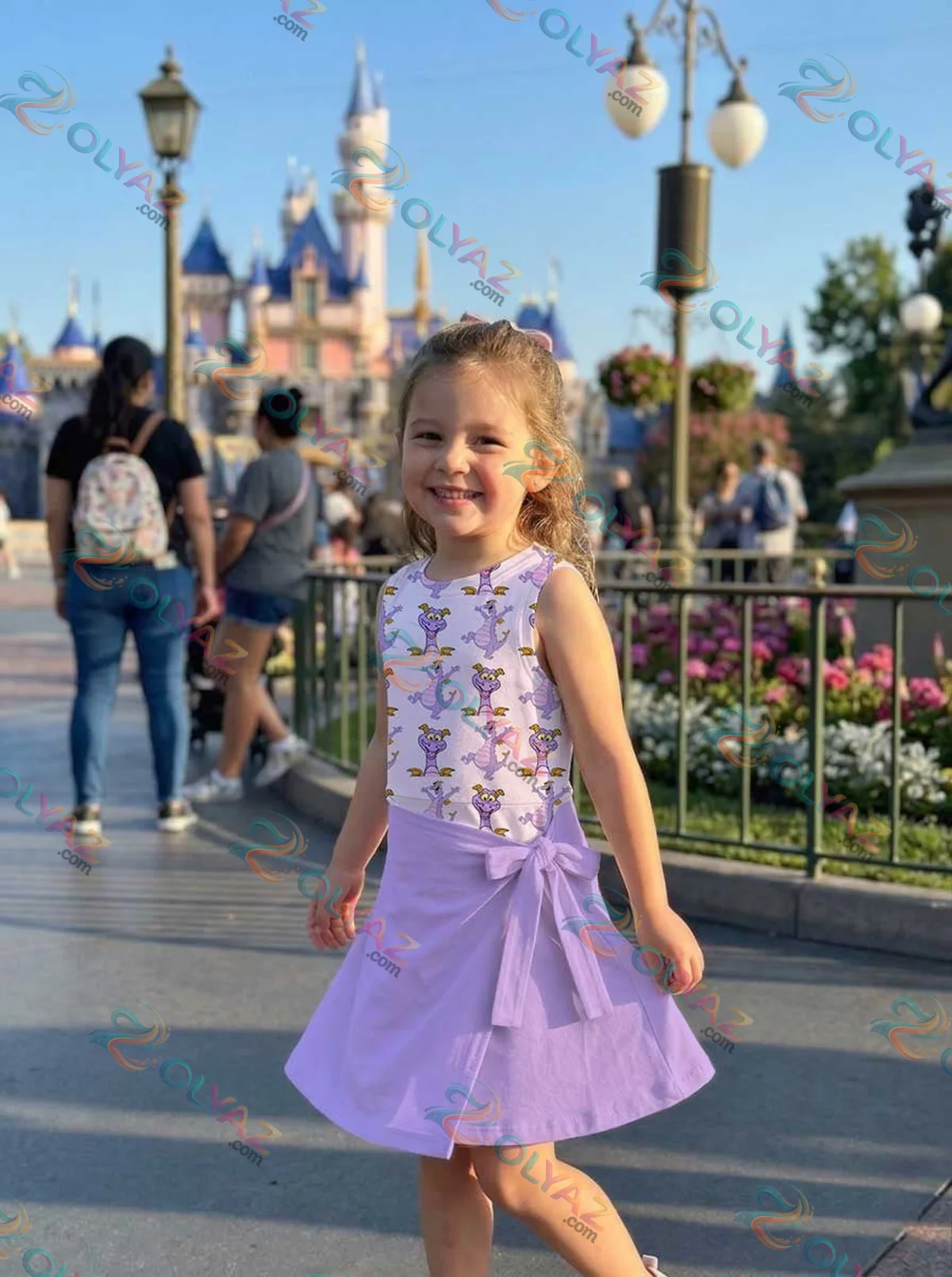 Girls Figment Athletic Dress - Tennis Dress Skirt, Family Matching Disney Outfit Girls Figment Athletic Dress - Tennis Dress Skirt, Family Matching Disney Outfit