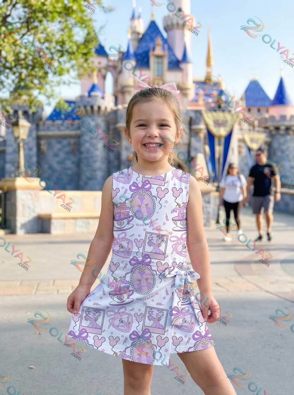 Girls Figment Coquette Athletic Dress - Tennis Dress Skirt, Family Matching Disney Outfit Girls Figment Coquette Athletic Dress - Tennis Dress Skirt, Family Matching Disney Outfit