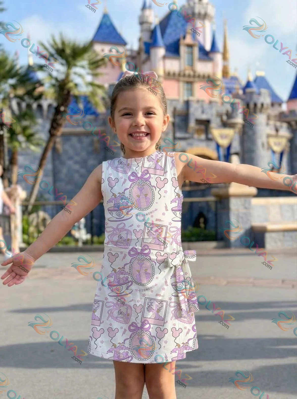 Girls Figment Coquette Athletic Dress - Tennis Dress Skirt, Family Matching Disney Outfit Girls Figment Coquette Athletic Dress - Tennis Dress Skirt, Family Matching Disney Outfit