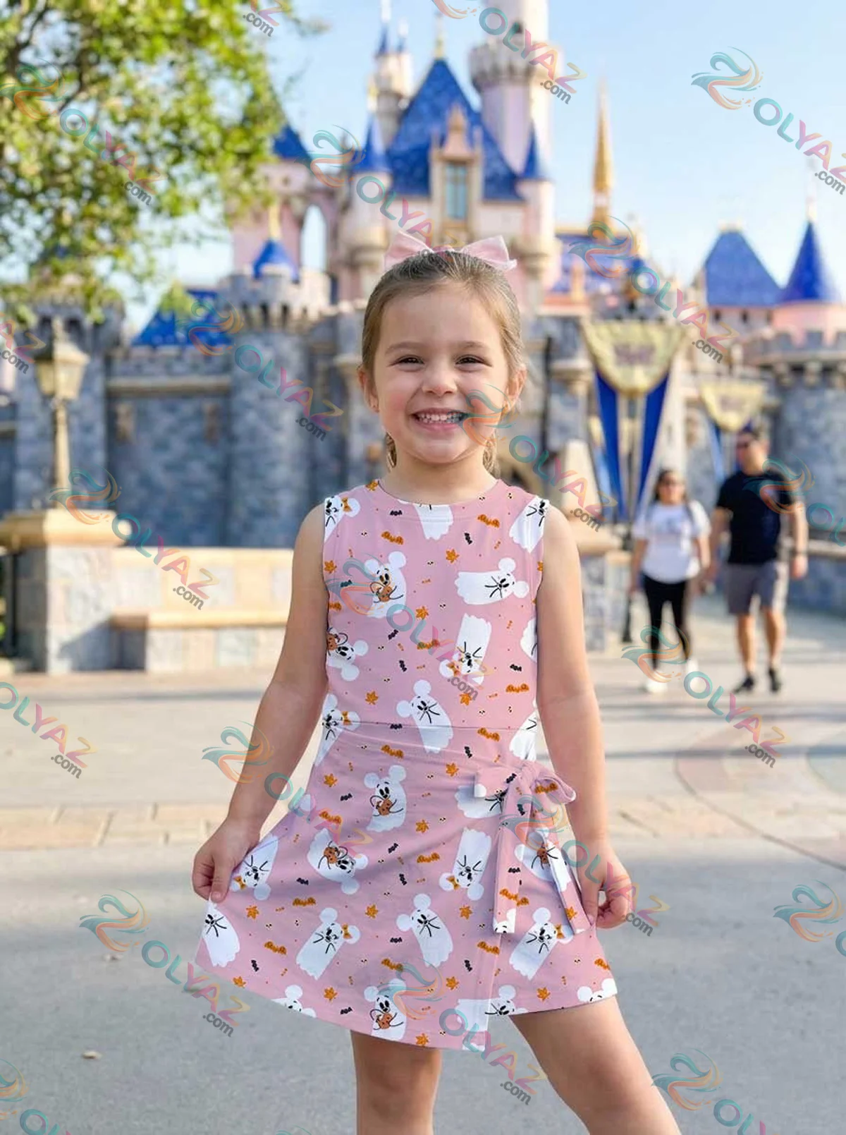 Girls Halloween Mickey Friends Athletic Dress - Tennis Dress Skirt, Family Matching Disney Outfit Girls Halloween Mickey Friends Athletic Dress - Tennis Dress Skirt, Family Matching Disney Outfit