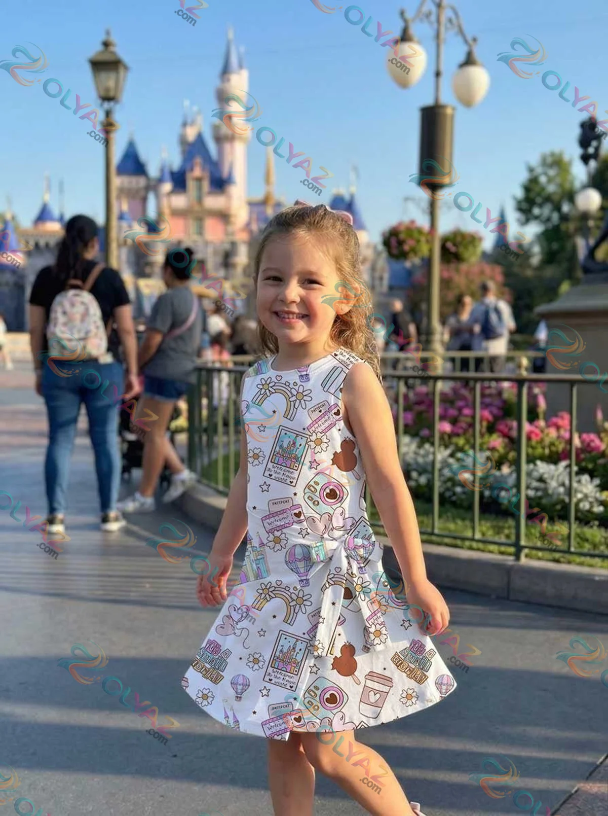 Girls Magical Disney Vacation Athletic Dress - Tennis Dress Skirt, Family Matching Outfit Girls Magical Disney Vacation Athletic Dress - Tennis Dress Skirt, Family Matching Outfit