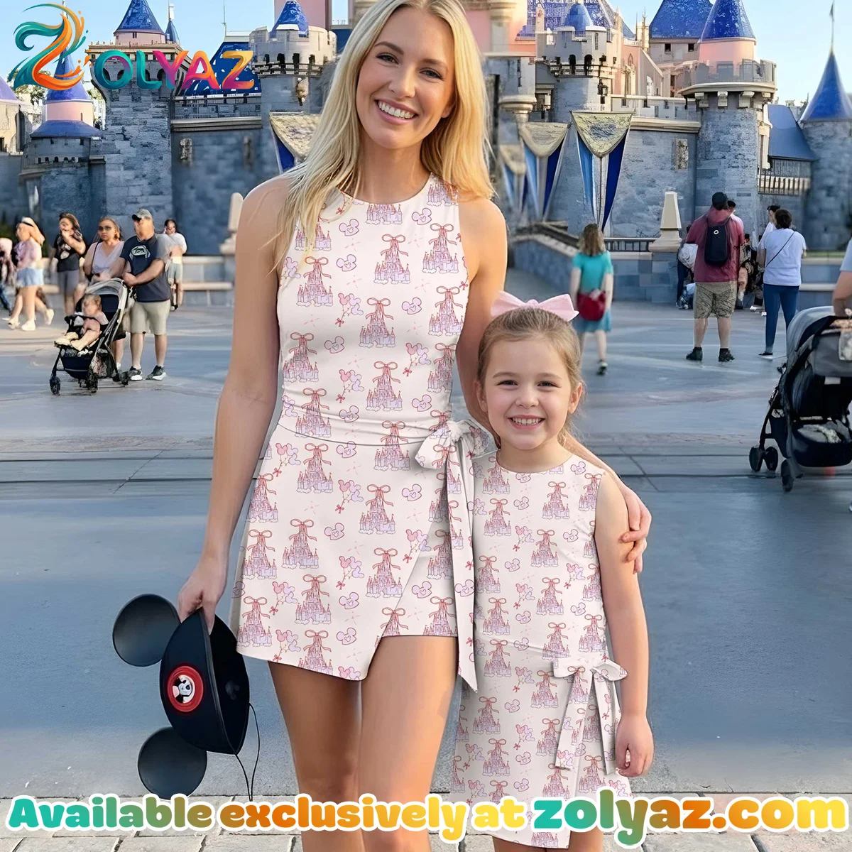Girls Mickey Coquette Athletic Dress - Tennis Dress Skirt, Family Matching Disney Outfit