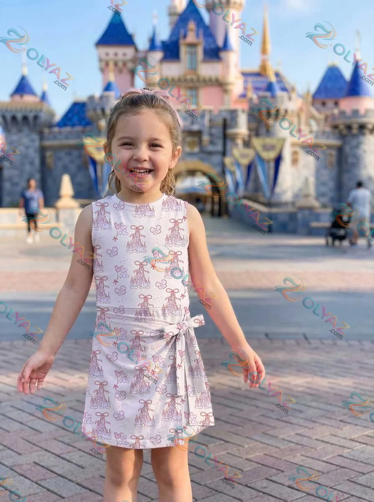 Girls Mickey Coquette Athletic Dress - Tennis Dress Skirt, Family Matching Disney Outfit Girls Mickey Coquette Athletic Dress - Tennis Dress Skirt, Family Matching Disney Outfit