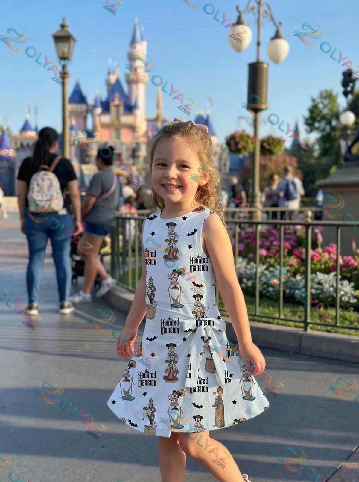 Girls Mickey Friends Haunted Mansion Athletic Dress - Tennis Dress Skirt, Family Matching Disney Outfit Girls Mickey Friends Haunted Mansion Athletic Dress - Tennis Dress Skirt, Family Matching Disney Outfit