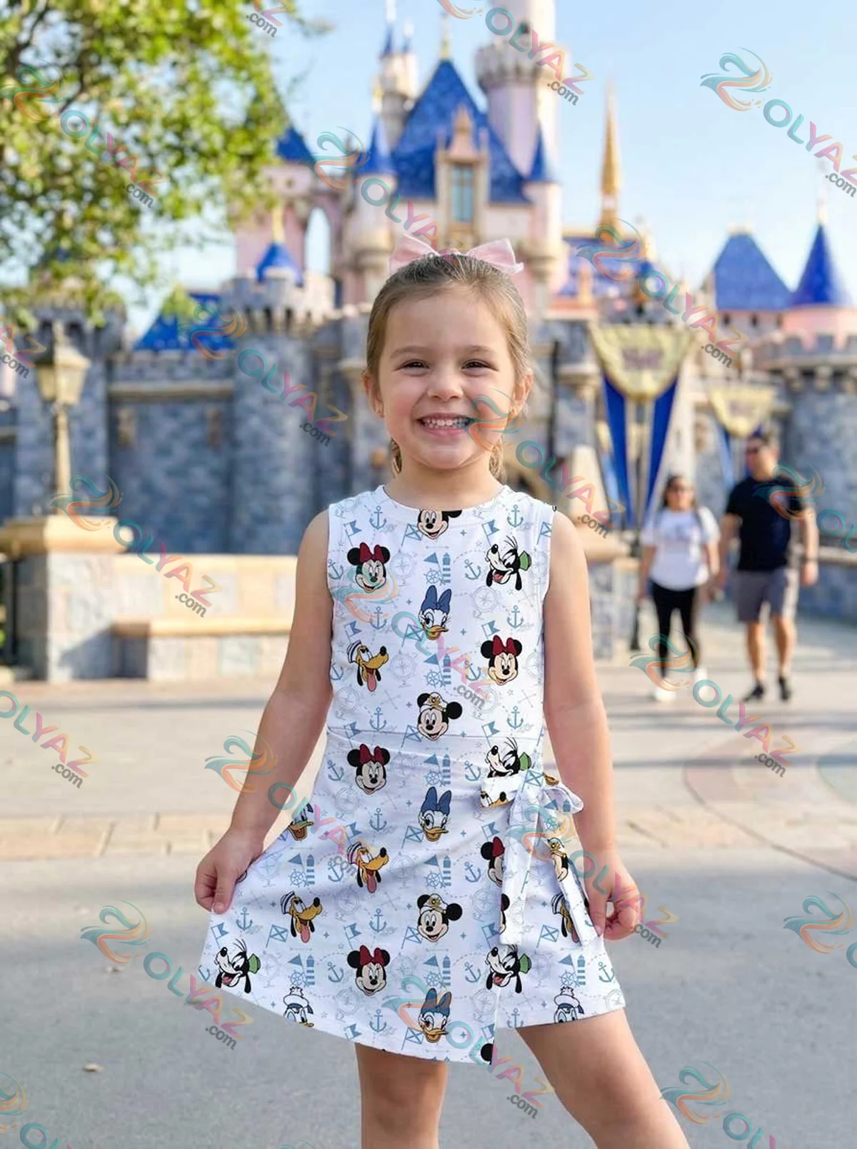 Girls Mickey Friends Nautical Athletic Dress - Tennis Dress Skirt, Family Matching Disney Cruise Outfit Girls Mickey Friends Nautical Athletic Dress - Tennis Dress Skirt, Family Matching Disney Cruise Outfit