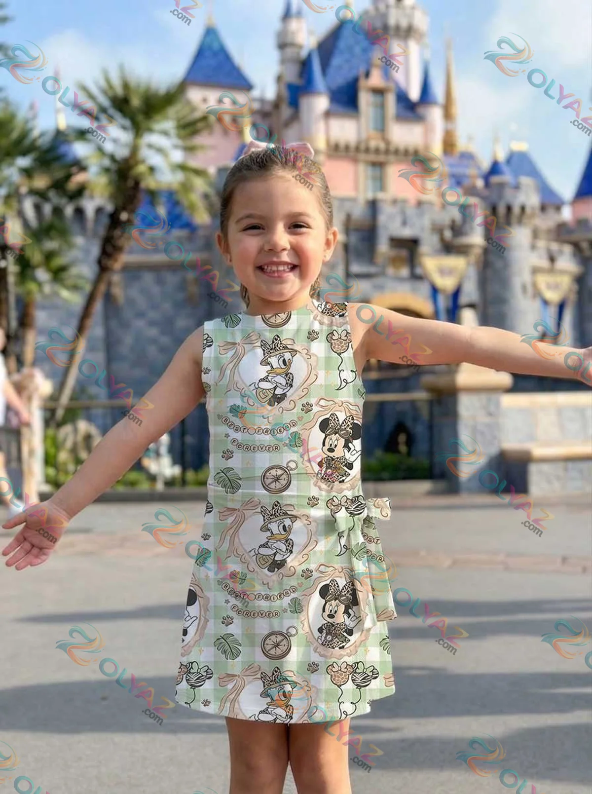 Girls Minnie Daisy Leopard Athletic Dress - Tennis Dress Skirt, Family Matching Animal Kingdom Outfit Girls Minnie Daisy Leopard Athletic Dress - Tennis Dress Skirt, Family Matching Animal Kingdom Outfit