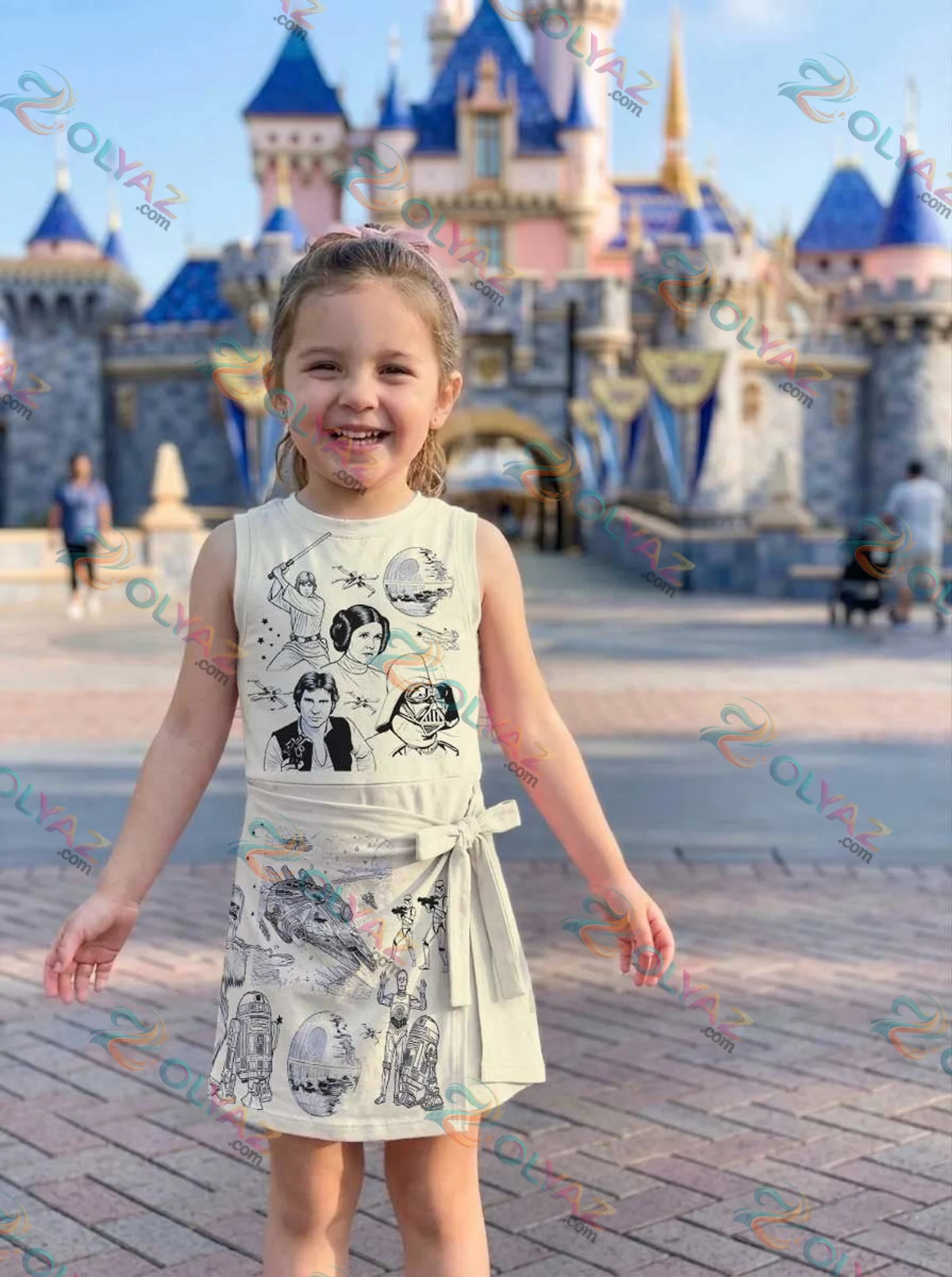 Girls Neutral Star Wars Athletic Dress - Tennis Dress Skirt, Family Matching Galaxy Outfit Girls Neutral Star Wars Athletic Dress - Tennis Dress Skirt, Family Matching Galaxy Outfit
