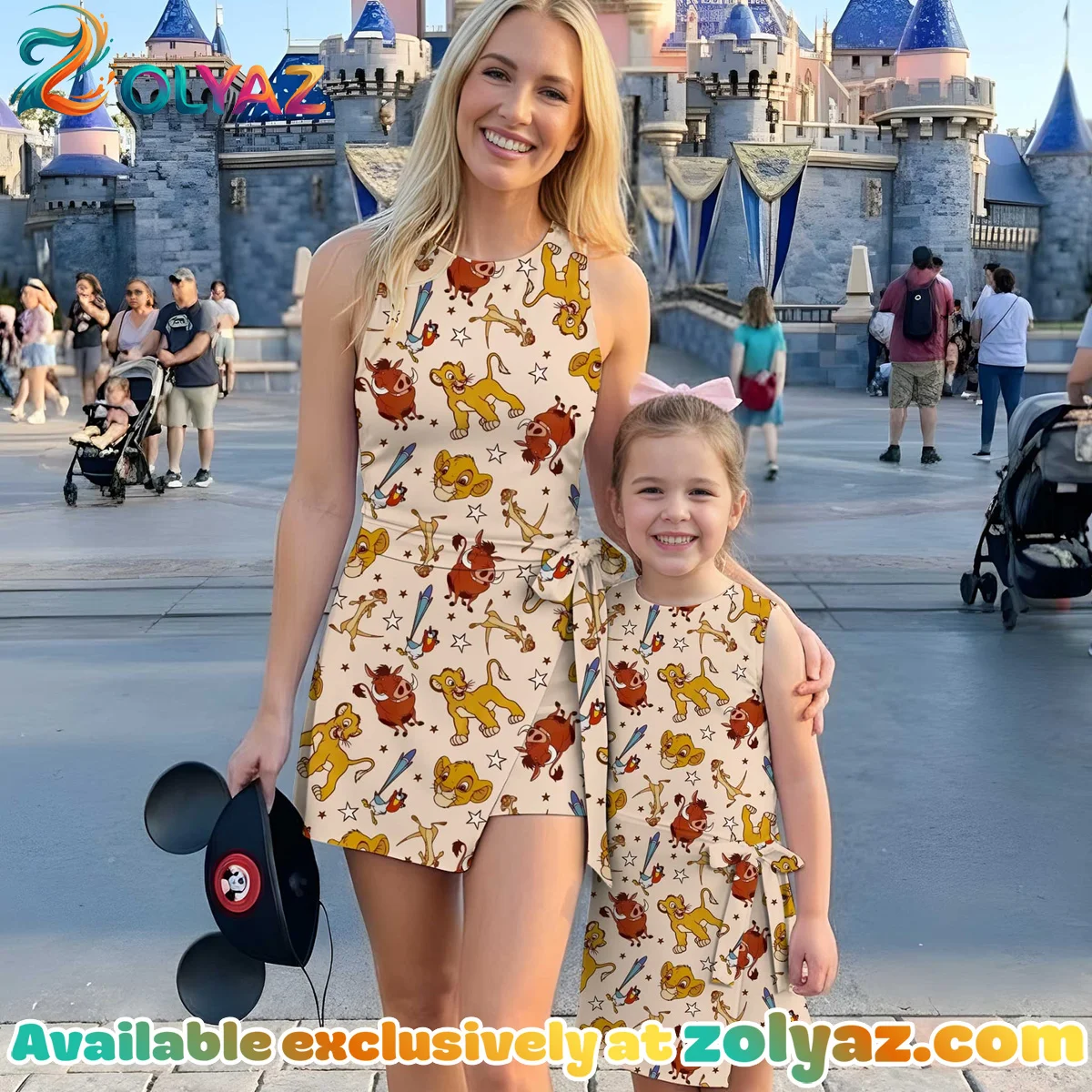 Girls Simba Friends Athletic Dress - Tennis Dress Skirt, Family Matching Disney Outfit