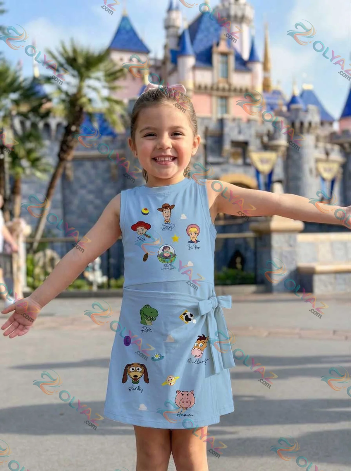 Girls Toy Story Balloons Athletic Dress - Tennis Dress Skirt, Family Matching Athletic Outfit Girls Toy Story Balloons Athletic Dress - Tennis Dress Skirt, Family Matching Athletic Outfit