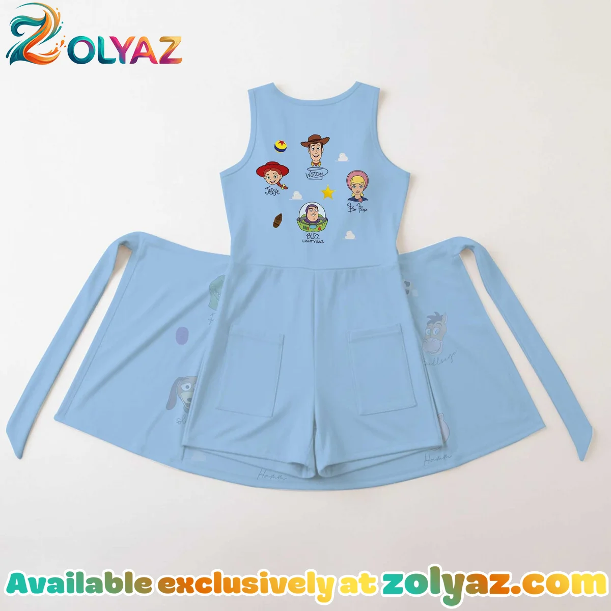 Girls Toy Story Balloons Athletic Dress - Tennis Dress Skirt, Family Matching Athletic Outfit Girls Toy Story Balloons Athletic Dress - Tennis Dress Skirt, Family Matching Athletic Outfit