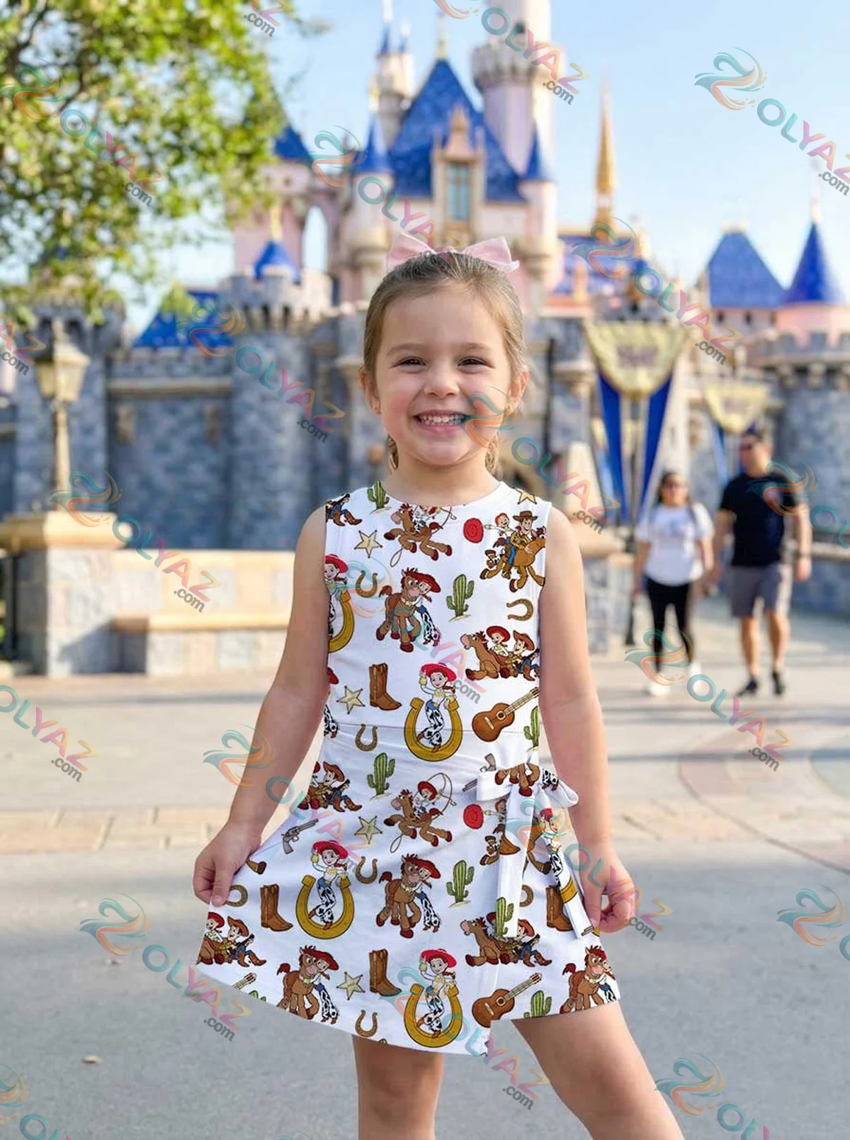 Girls Toy Story Balloons Athletic Dress - Tennis Dress Skirt, Family Matching Disney Outfit Girls Toy Story Balloons Athletic Dress - Tennis Dress Skirt, Family Matching Disney Outfit
