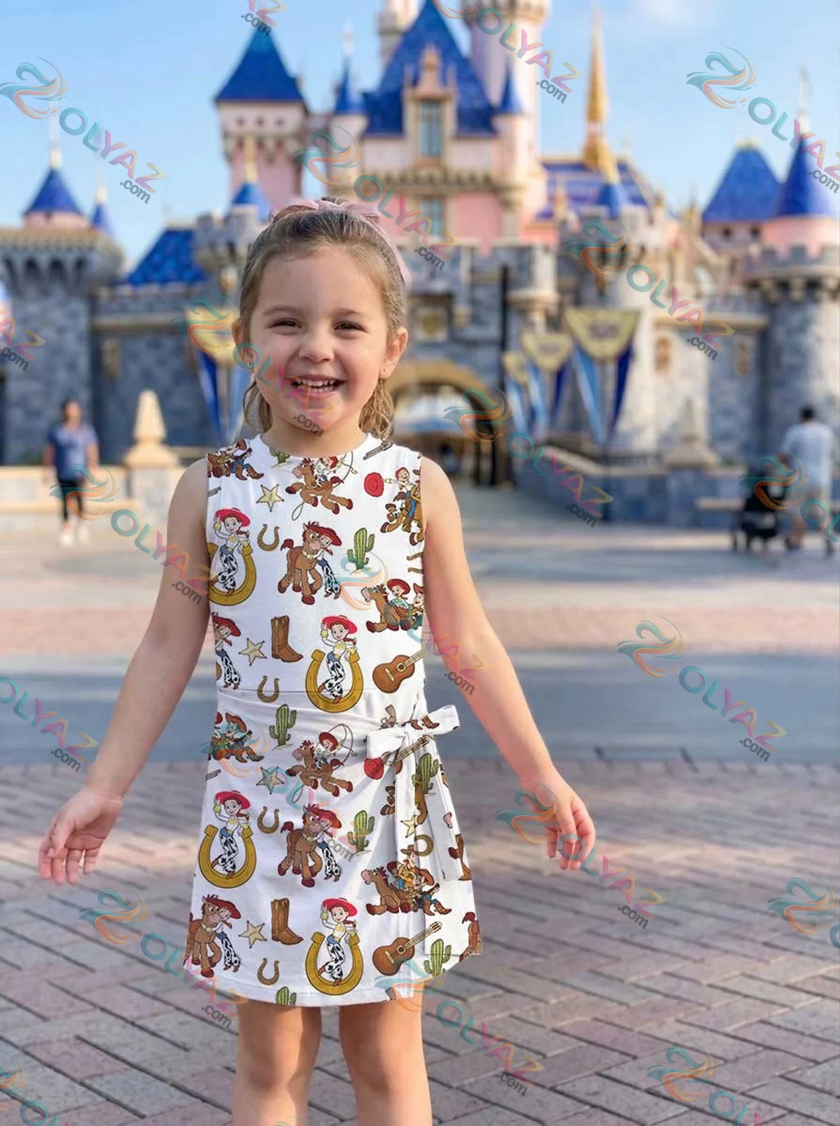 Girls Toy Story Balloons Athletic Dress - Tennis Dress Skirt, Family Matching Disney Outfit Girls Toy Story Balloons Athletic Dress - Tennis Dress Skirt, Family Matching Disney Outfit