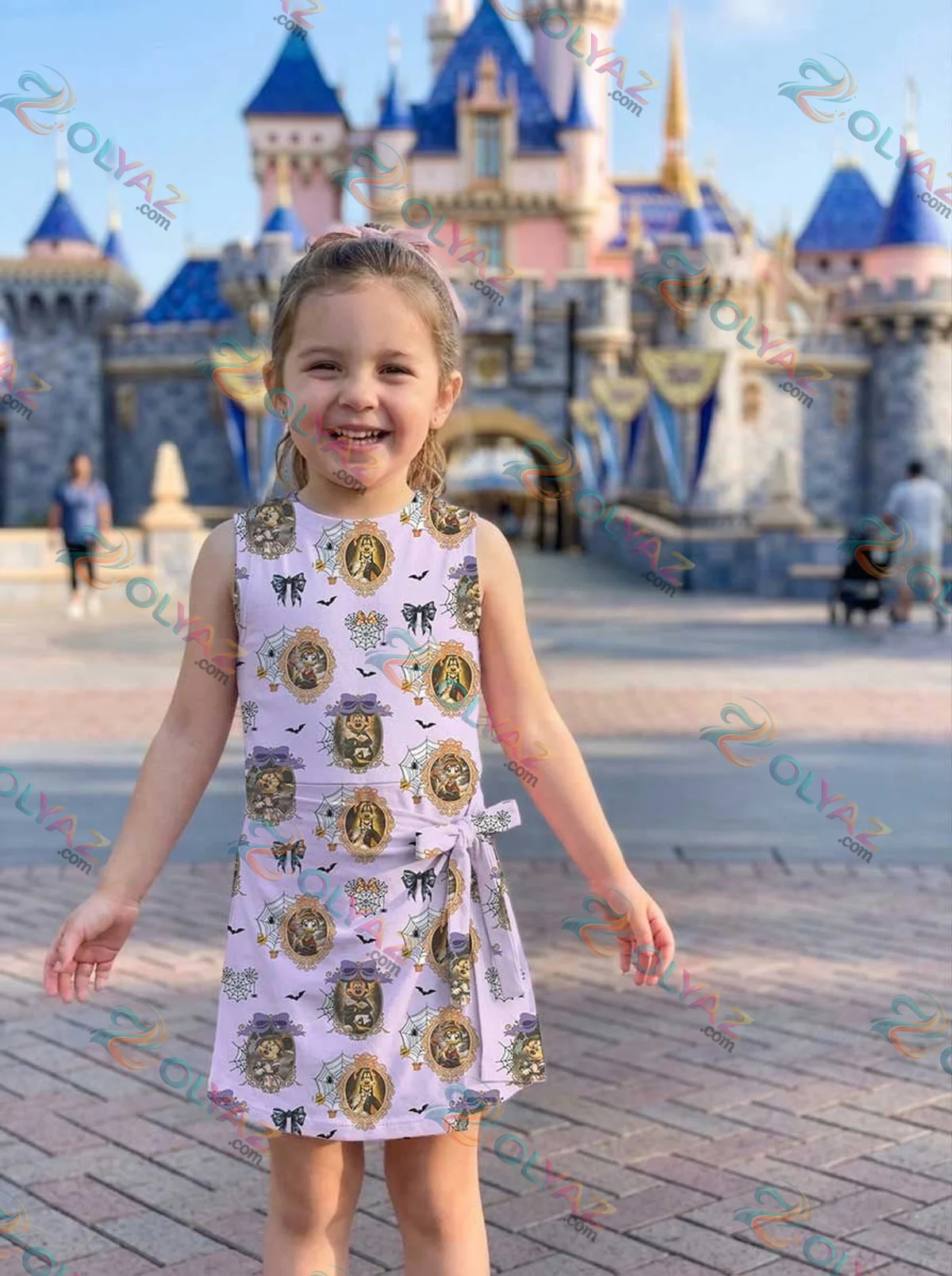 Girls Vintage Mickey Halloween Athletic Dress - Tennis Dress Skirt, Family Matching Disney Outfit Girls Vintage Mickey Halloween Athletic Dress - Tennis Dress Skirt, Family Matching Disney Outfit