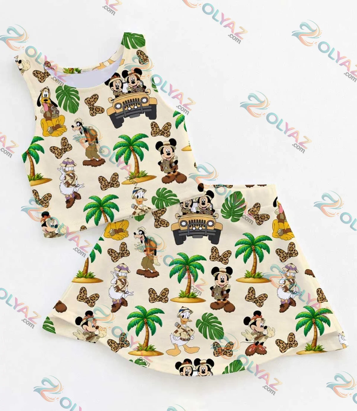 Mickey Minnie Dress Set