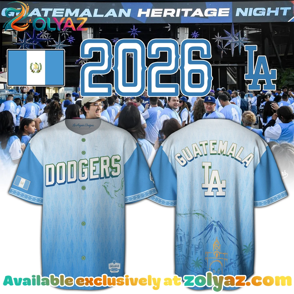 Guatemalan Heritage Night x Dodger Jersey