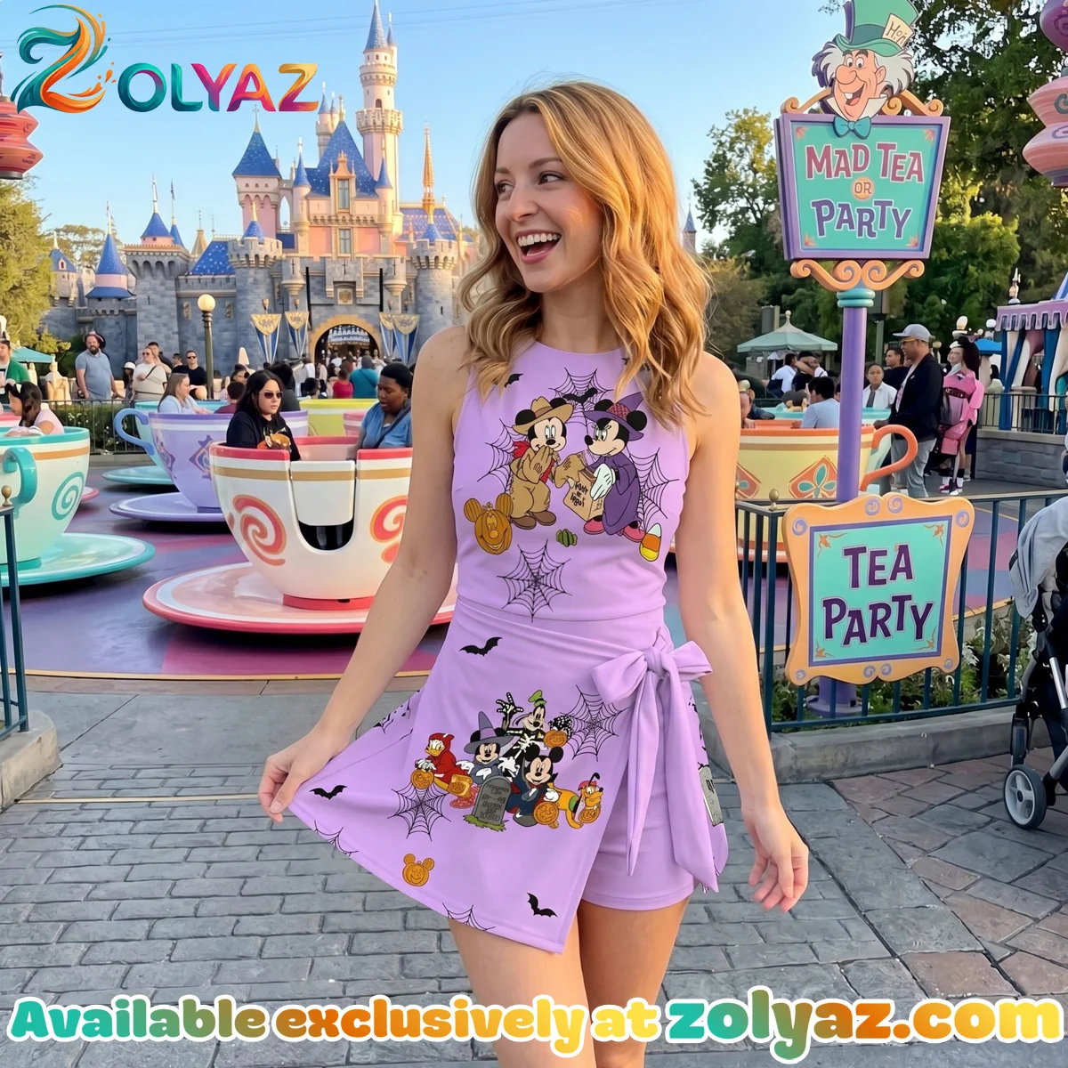 Halloween Mickey & Friends Athletic Dress - Tennis Dress Skirt, Mickey Minnie Matching Halloween Outfit Halloween Mickey & Friends Athletic Dress - Tennis Dress Skirt, Mickey Minnie Matching Halloween Outfit
