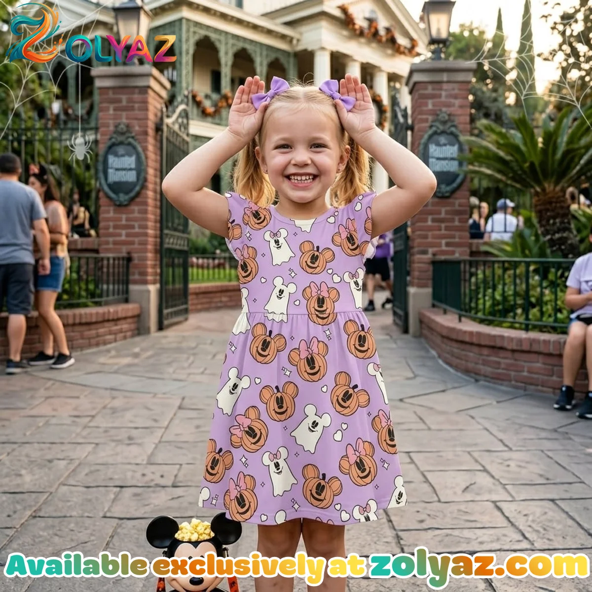 Halloween Mickey Skater Dress