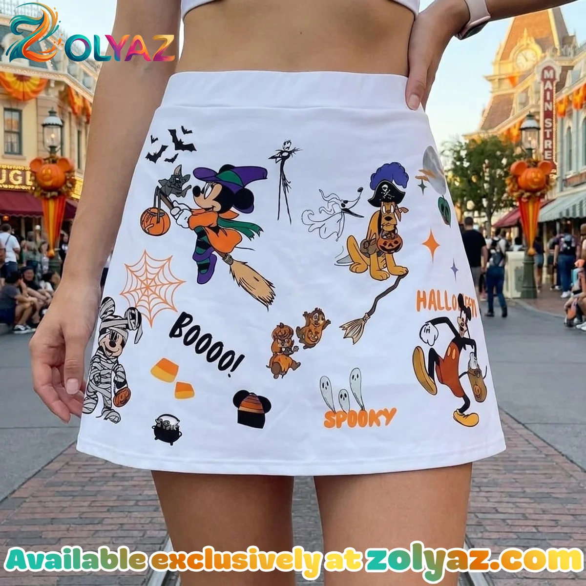 Halloween Skater Skirt Halloween Skater Skirt