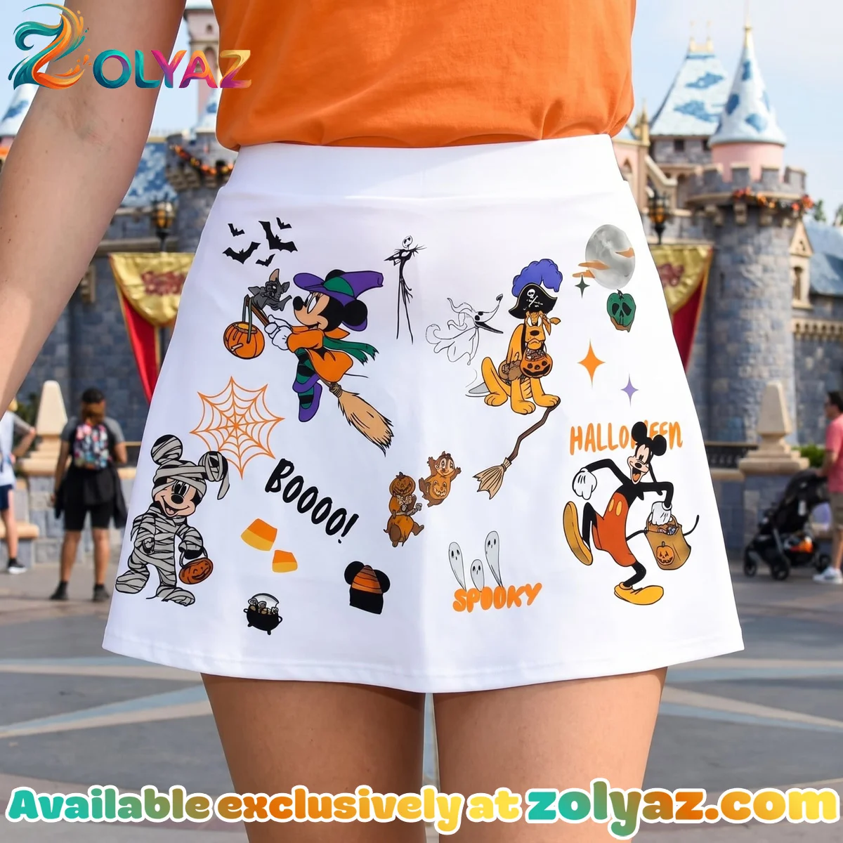 Halloween Skater Skirt Halloween Skater Skirt