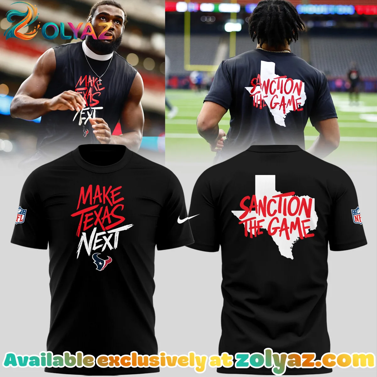 Houston Texans Make Texas Next Shirt & Hoodie - Series 7