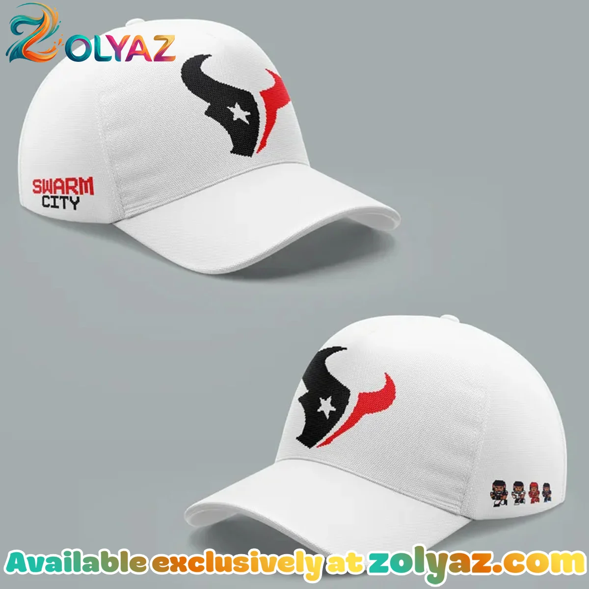 Houston Texans SWARM City T-Shirt & Hoodie (Design 8) Houston Texans SWARM City T-Shirt & Hoodie (Design 8)