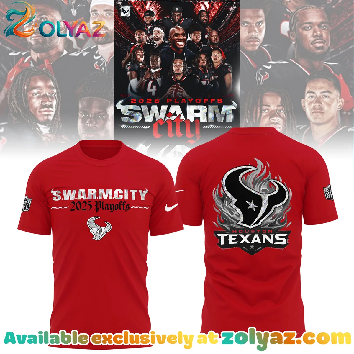 Houston Texans SWARM City Shirt & Hoodie [Drop 13]